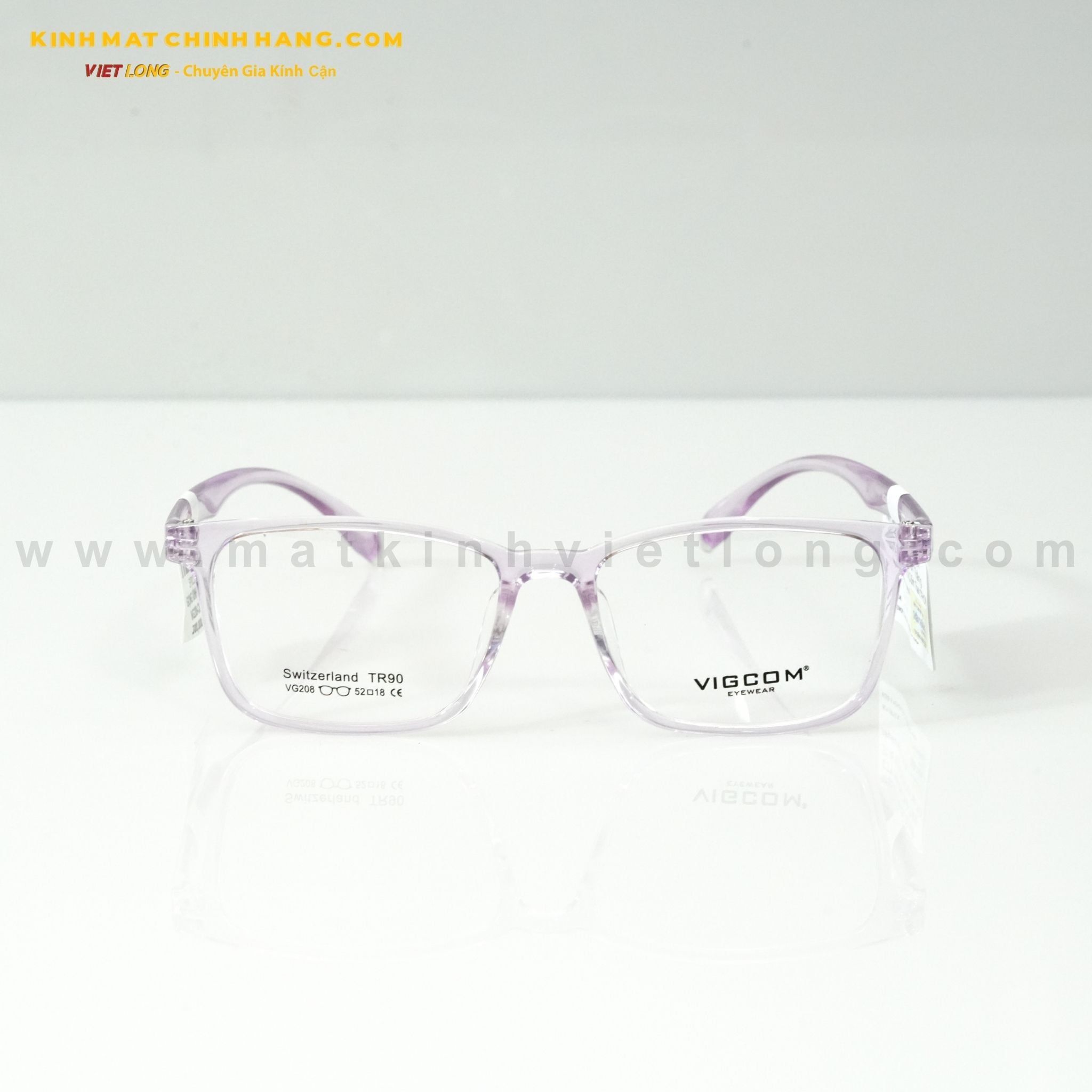 GỌNG KÍNH VIGCOM VG208-C9 52-18 