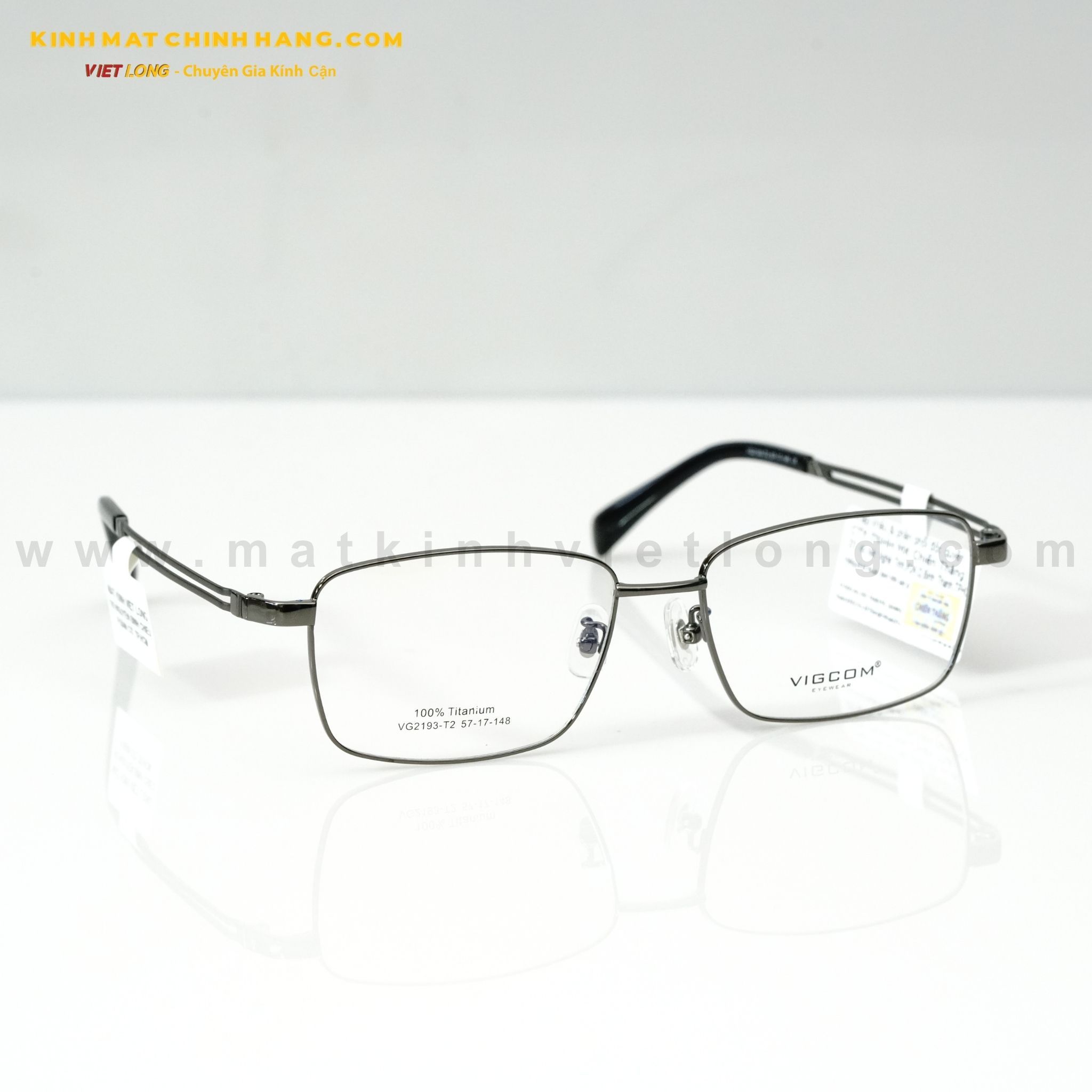  GỌNG KÍNH VIGCOM VG2193-T2 57-17 