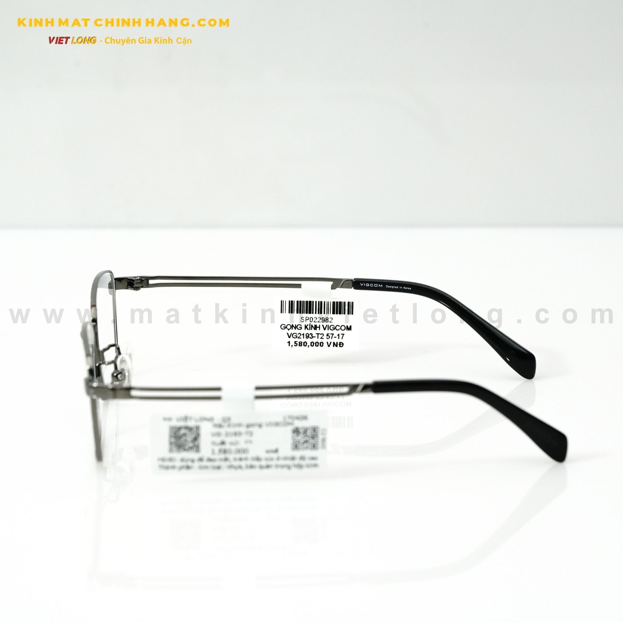  GỌNG KÍNH VIGCOM VG2193-T2 57-17 