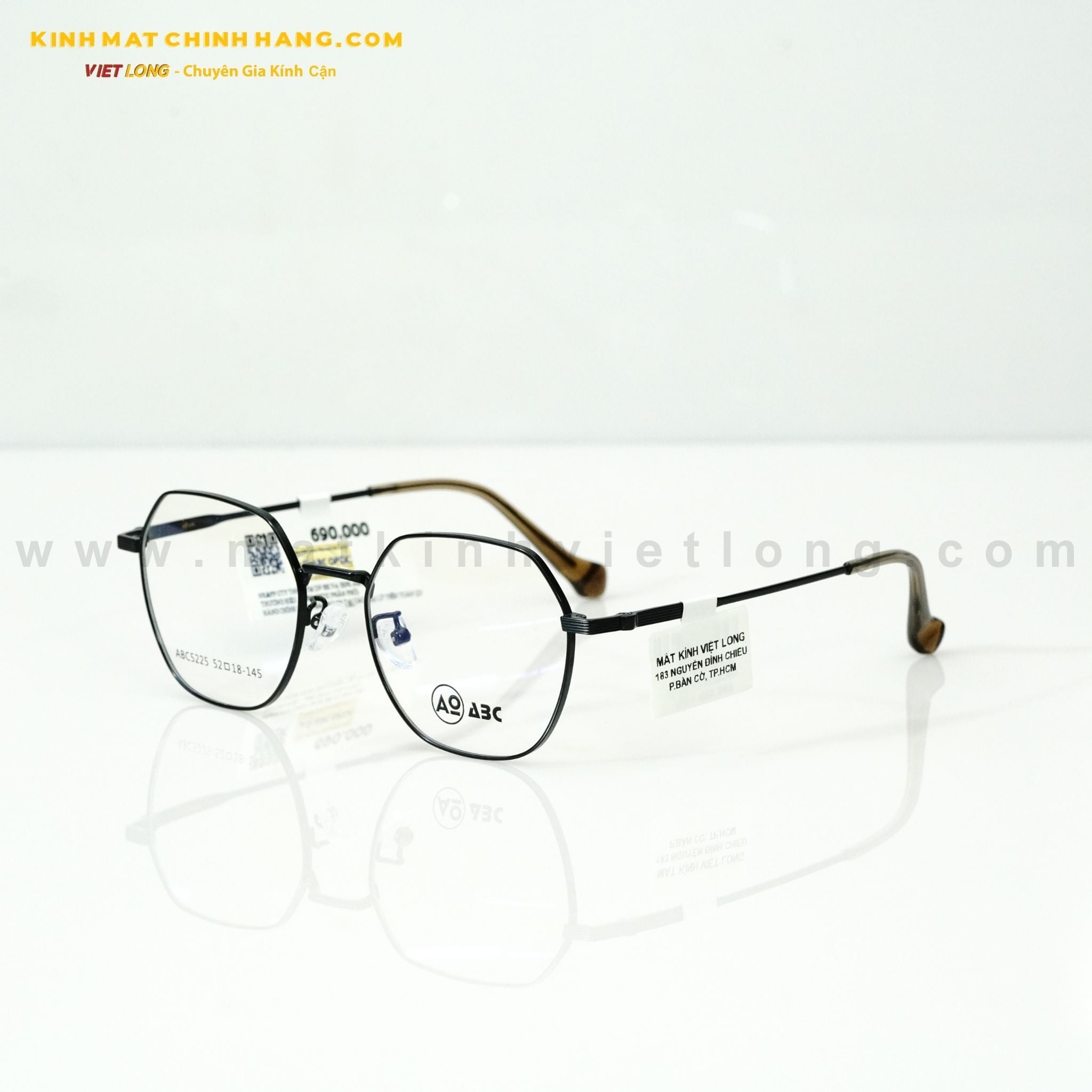  GỌNG KÍNH ABC ABC5225-C1 52-18 