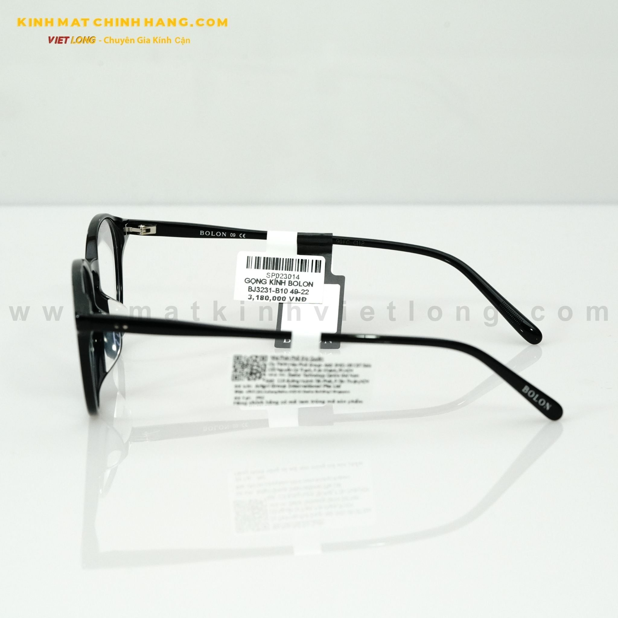  GỌNG KÍNH BOLON BJ3231-B10 49-22 