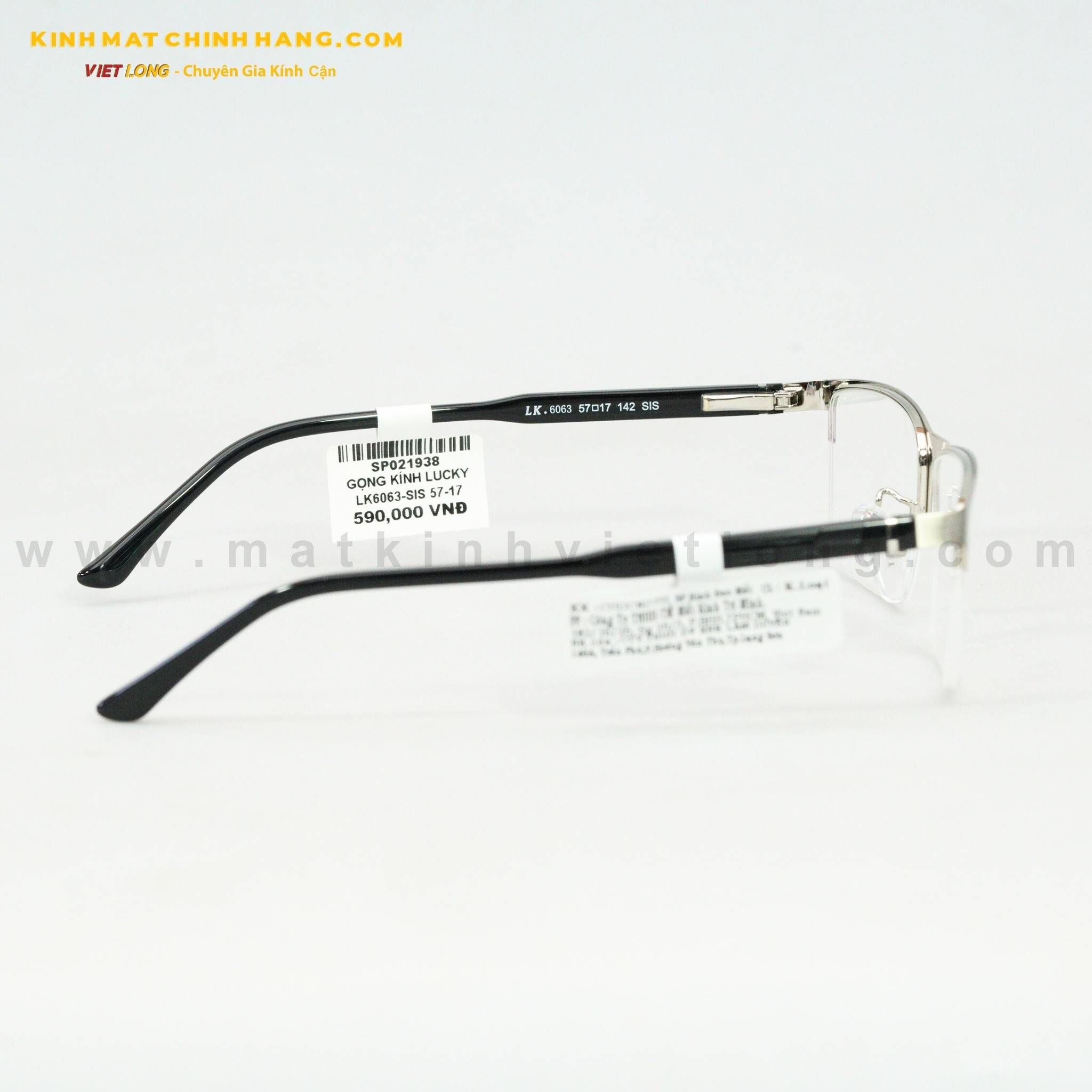  GỌNG KÍNH LUCKY LK6063-SIS 57-17 