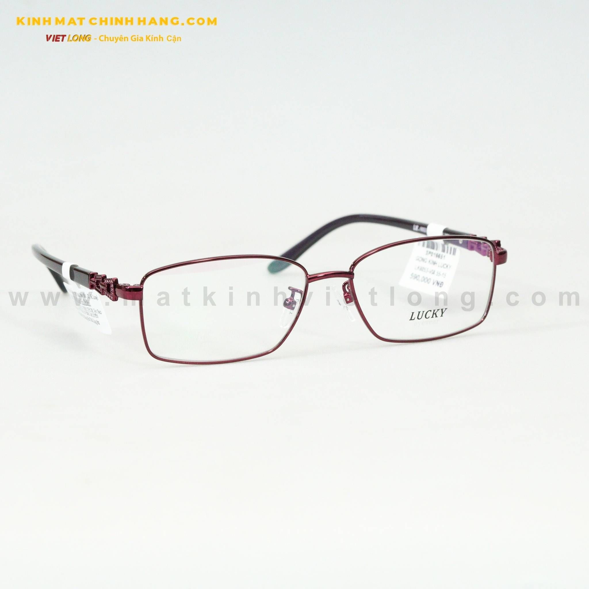  GỌNG KÍNH LUCKY LK6053-VIA 55-15 