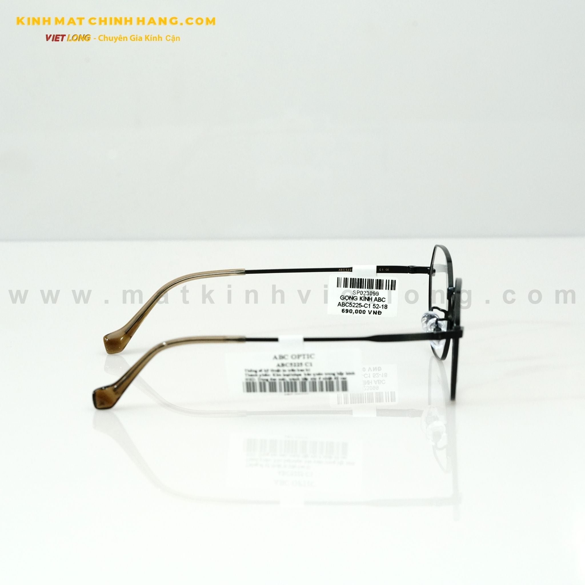  GỌNG KÍNH ABC ABC5225-C1 52-18 