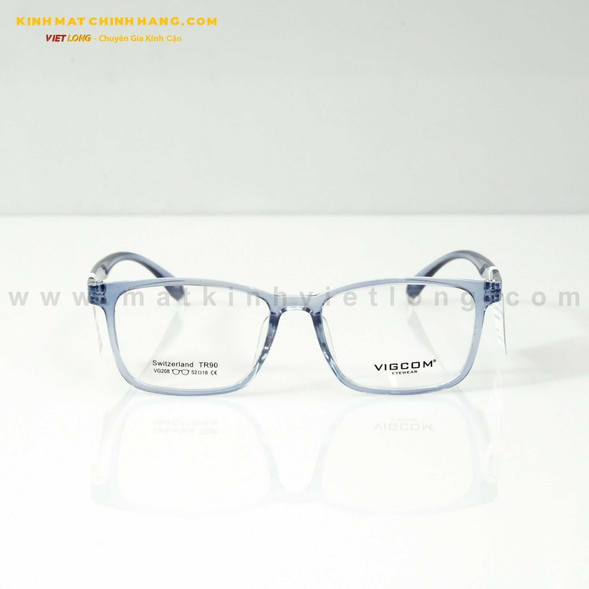  GỌNG KÍNH VIGCOM VG208-C7 52-18 