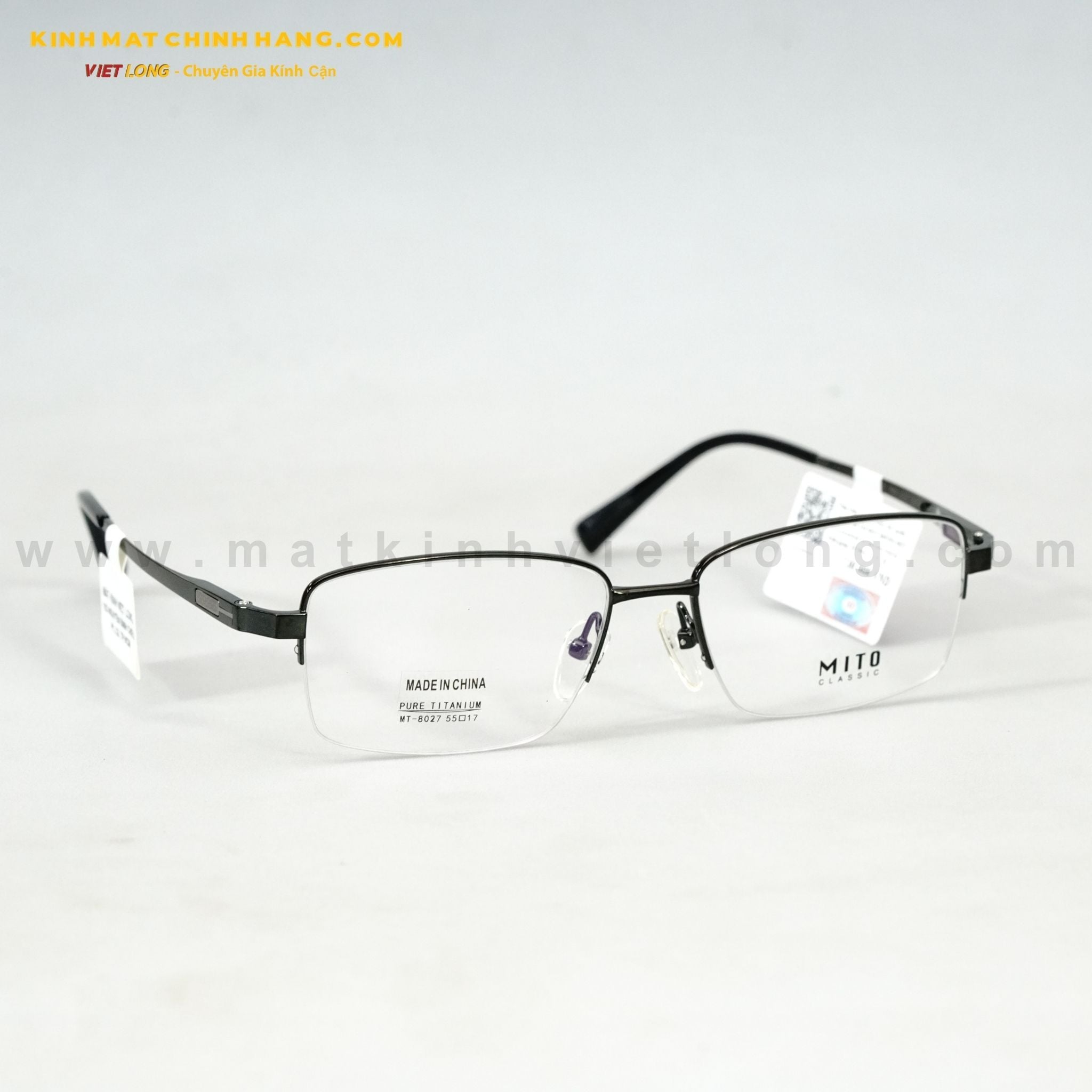 GỌNG KÍNH MITO MT8027-C07 55-17 