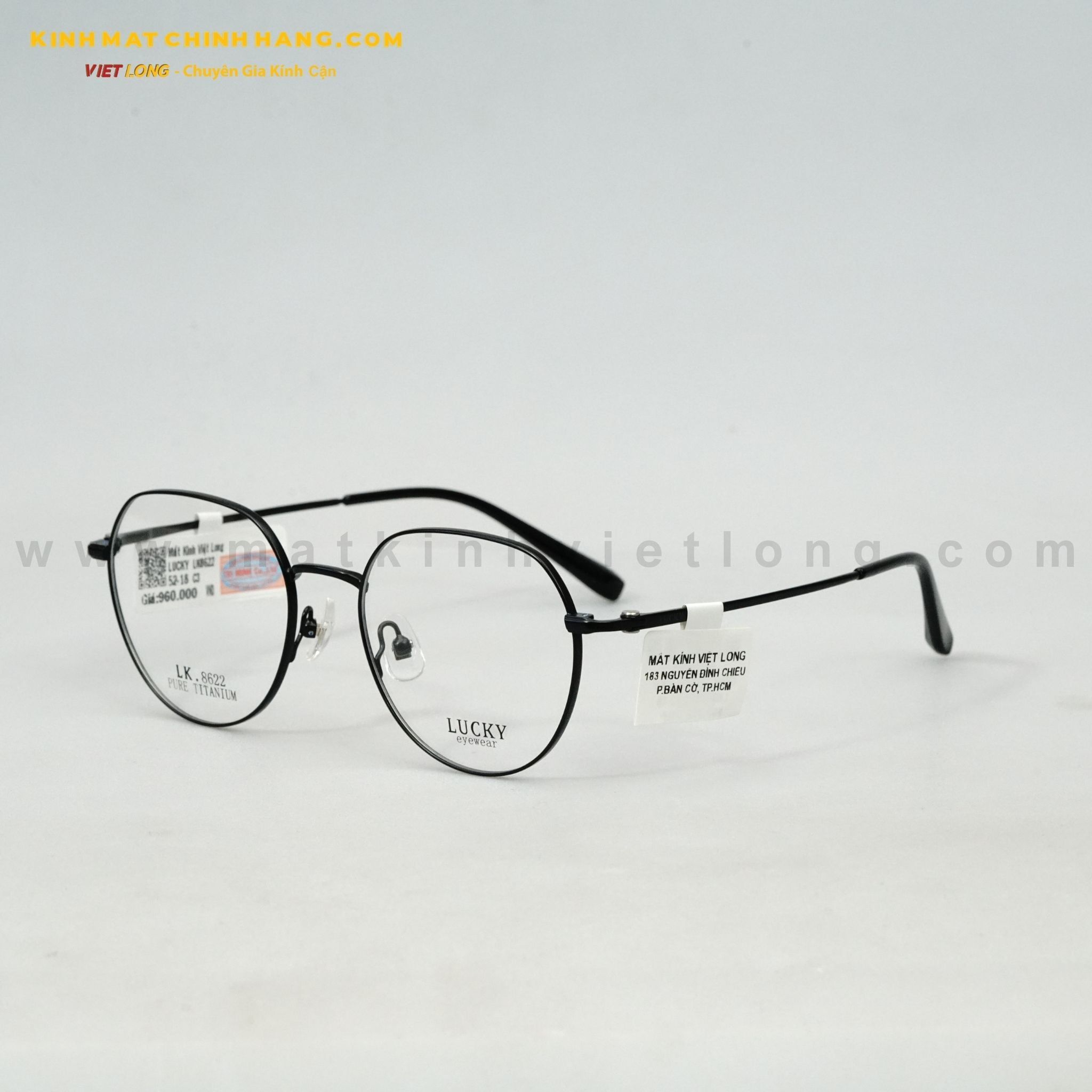  GỌNG KÍNH LUCKY LK8622-C3 52-18 