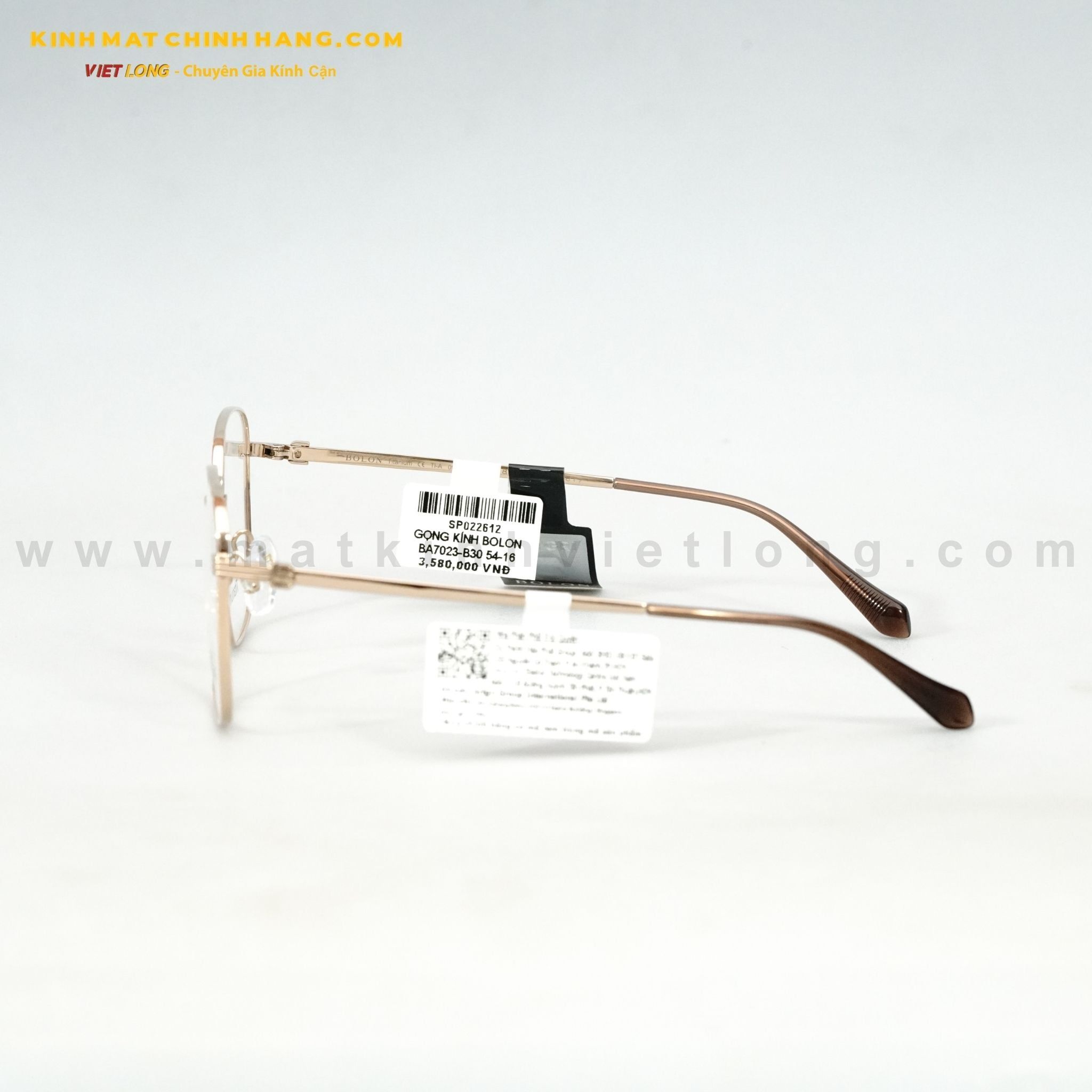  GỌNG KÍNH BOLON BA7023-B30 54-16 
