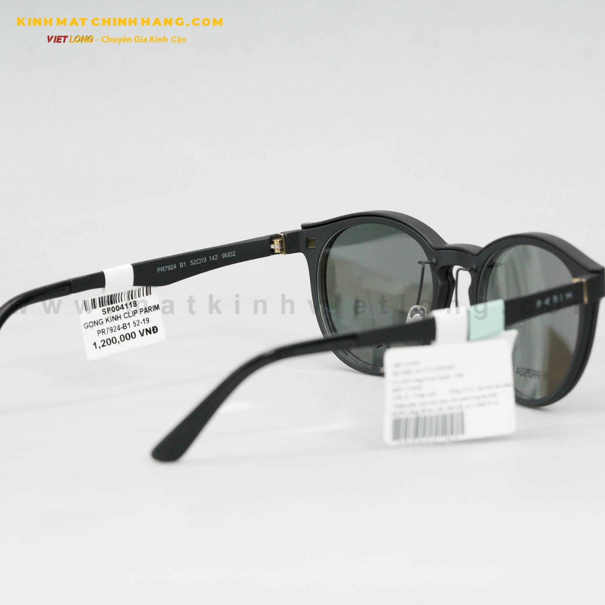  GỌNG KÍNH CLIP PARIM PR7924-B1 52-19 