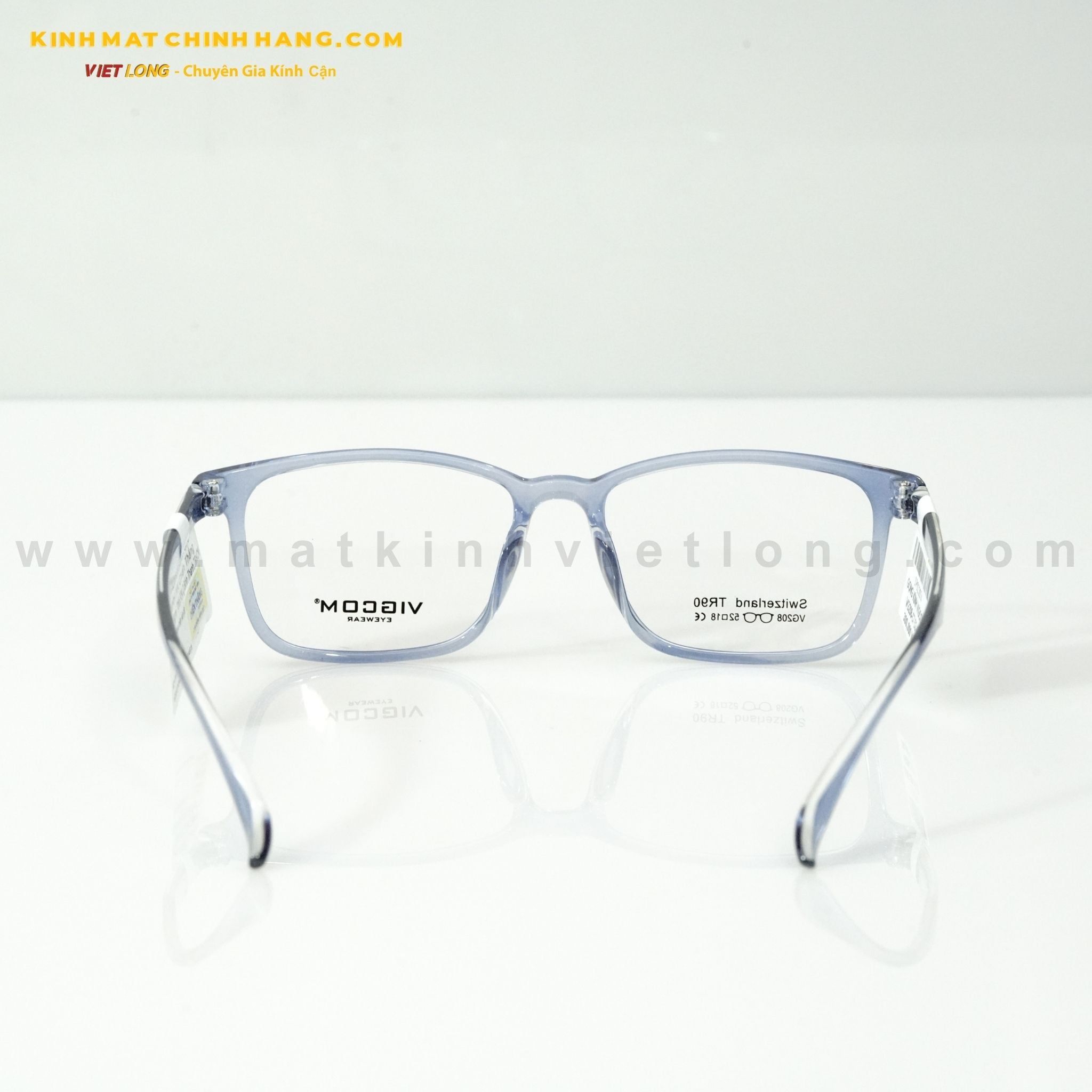  GỌNG KÍNH VIGCOM VG208-C7 52-18 