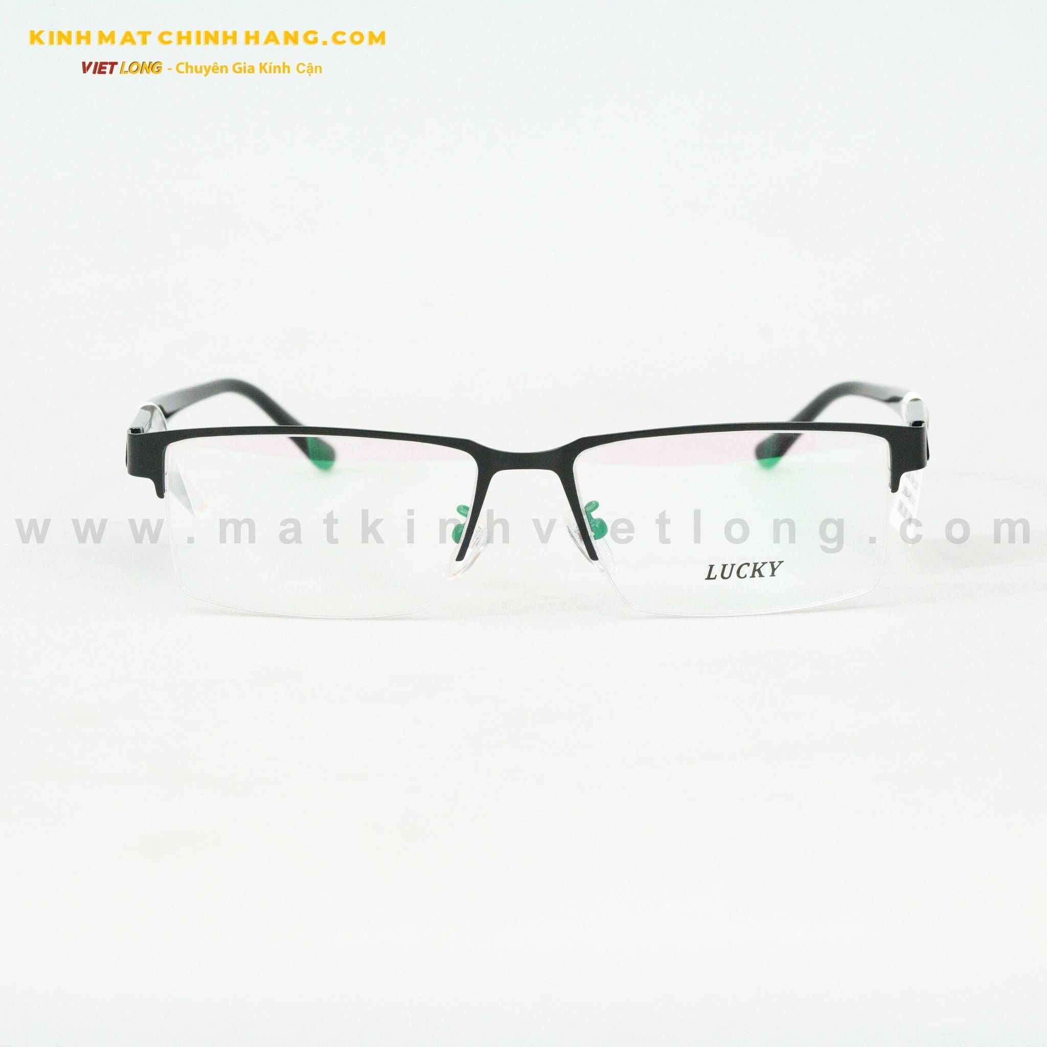  GỌNG KÍNH LUCKY LK6064-BKS 58-17 