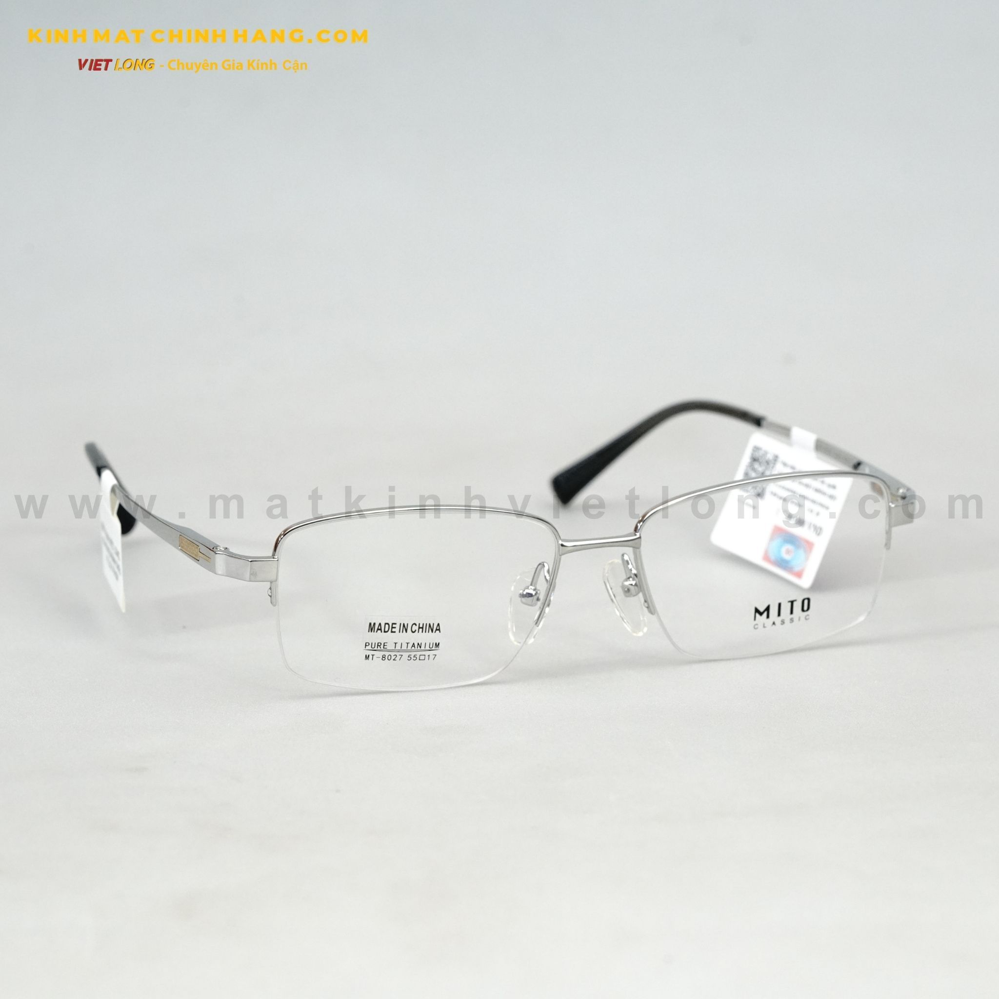  GỌNG KÍNH MITO MT8027-C03 55-17 