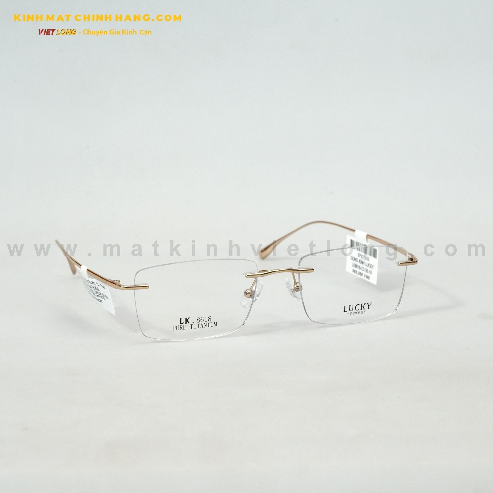  GỌNG KÍNH LUCKY LK8618-C3 55-18 