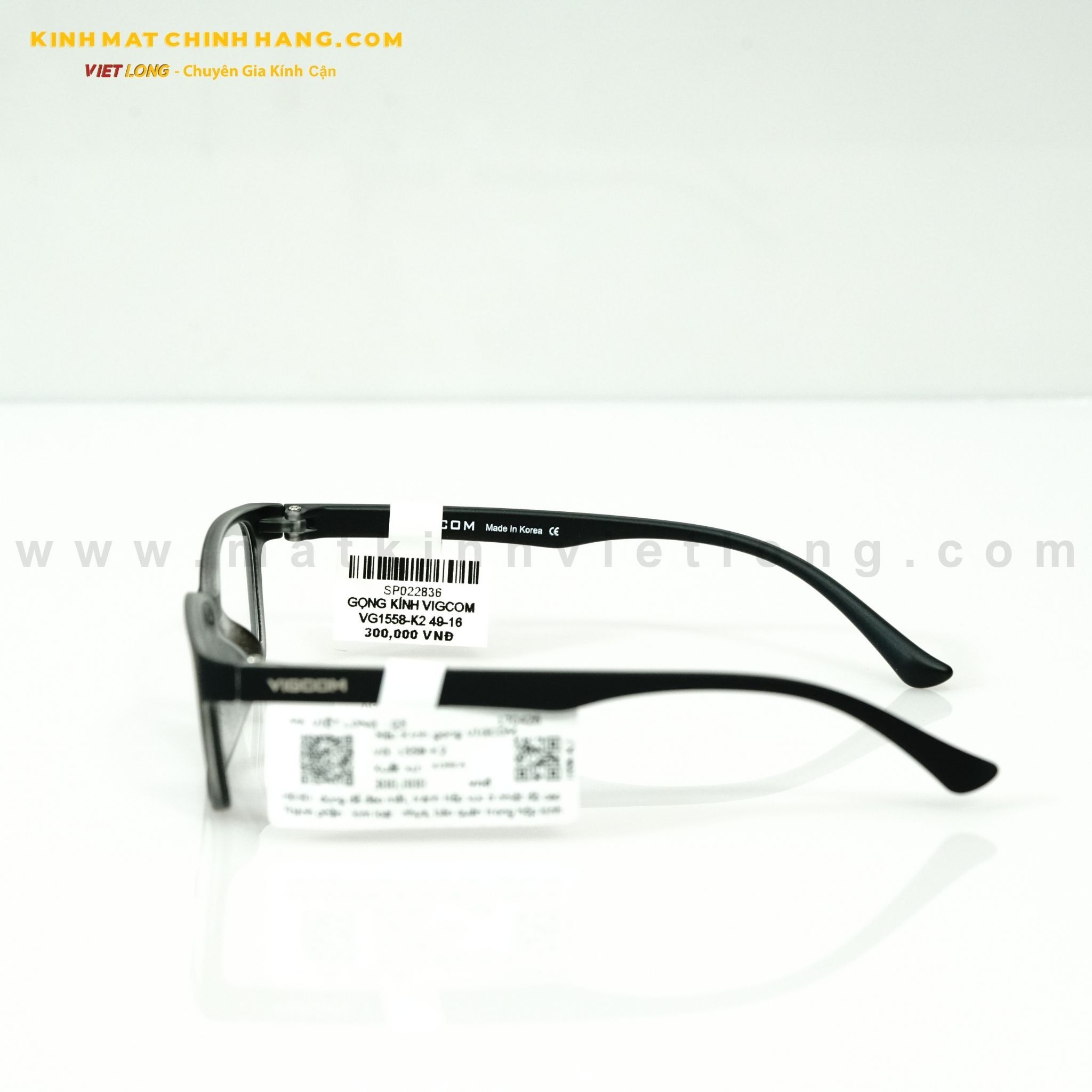  GỌNG KÍNH VIGCOM VG1558-K2 49-16 
