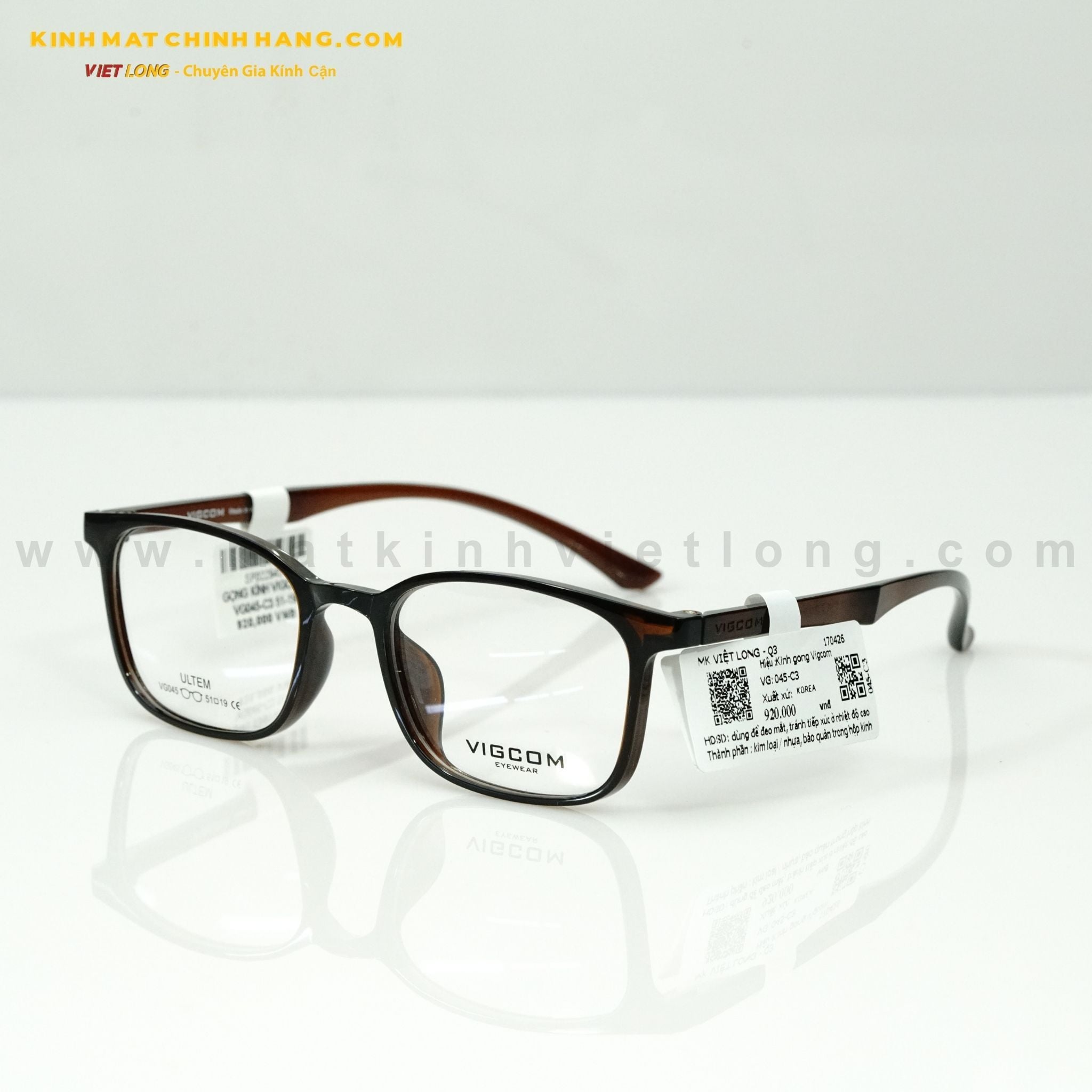  GỌNG KÍNH VIGCOM VG045-C3 51-19 