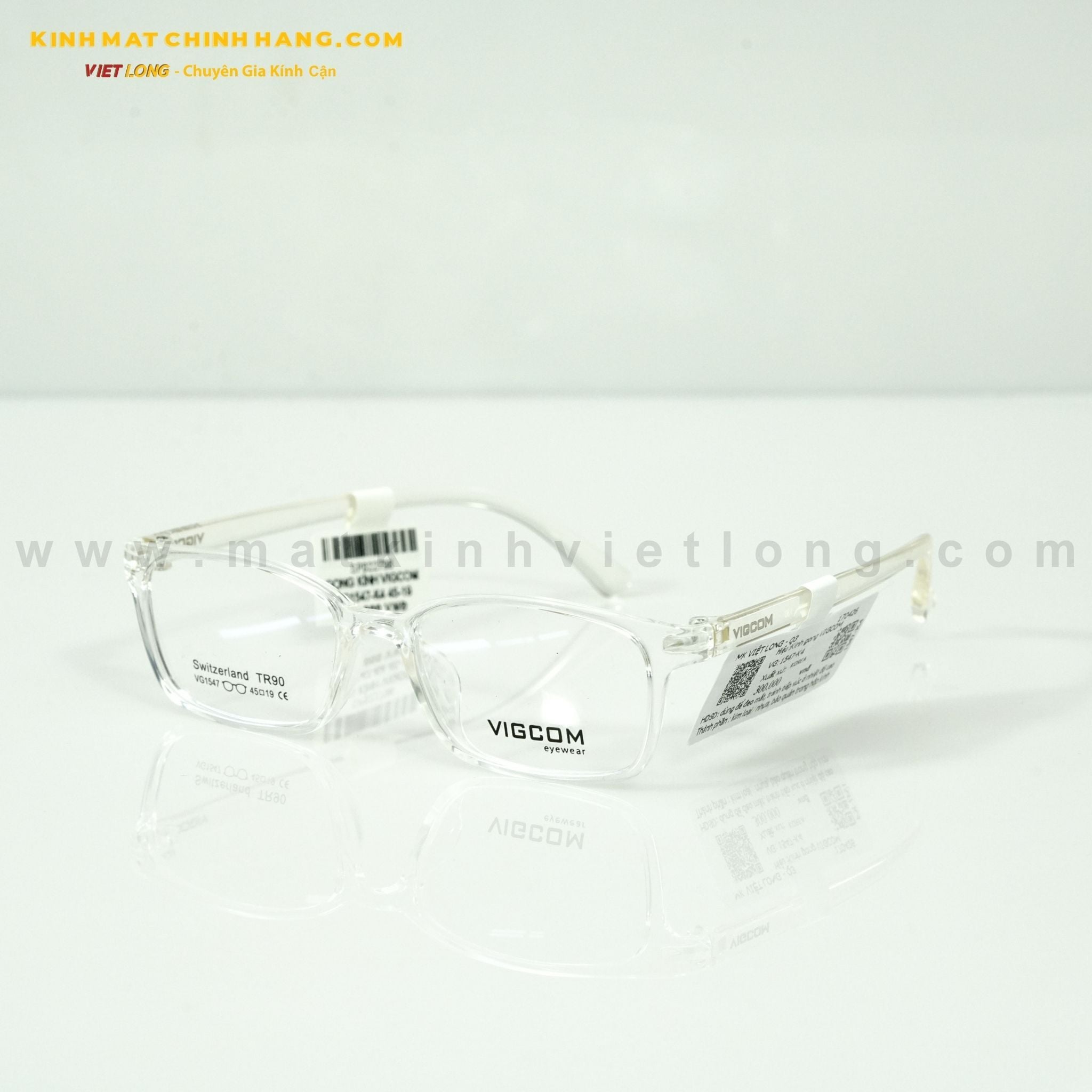  GỌNG KÍNH VIGCOM VG1547-K4 45-19 