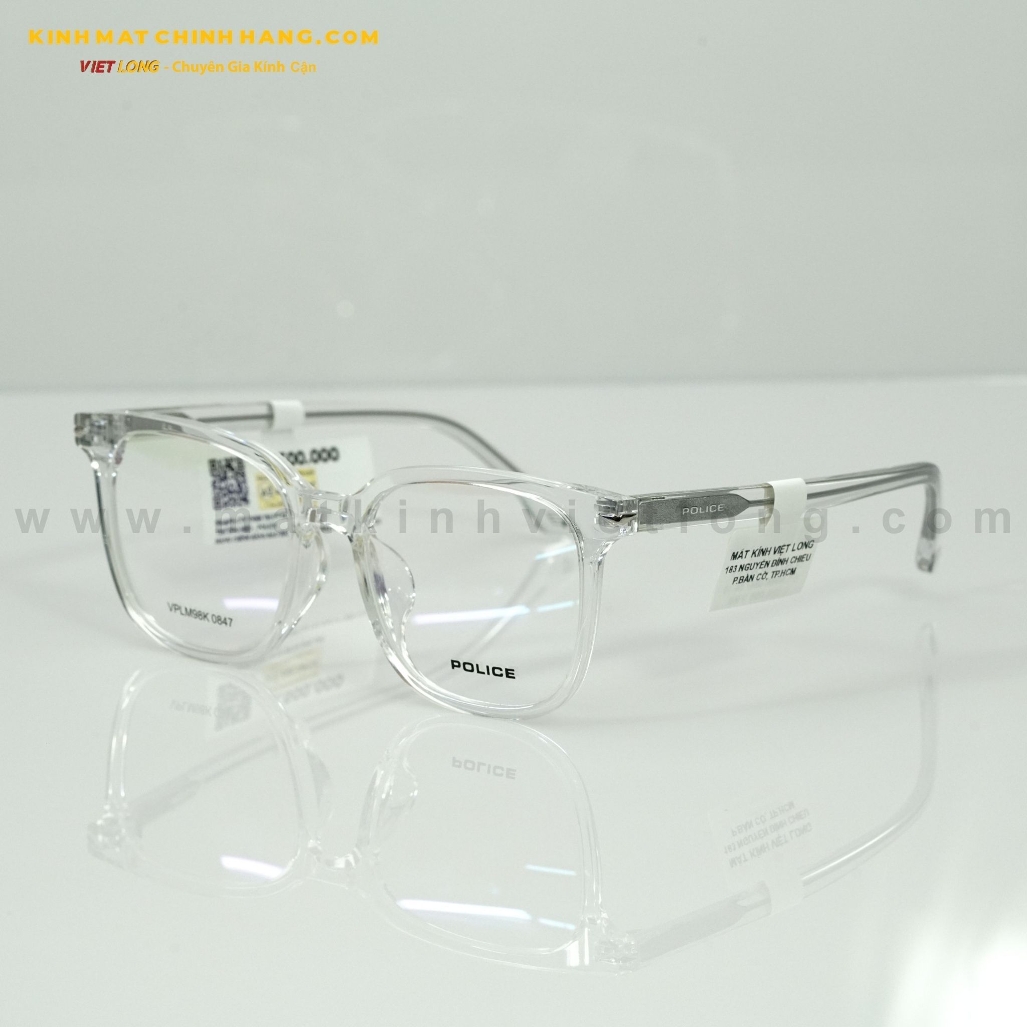  GỌNG KÍNH POLICE VPLM98K-0847 54-19 