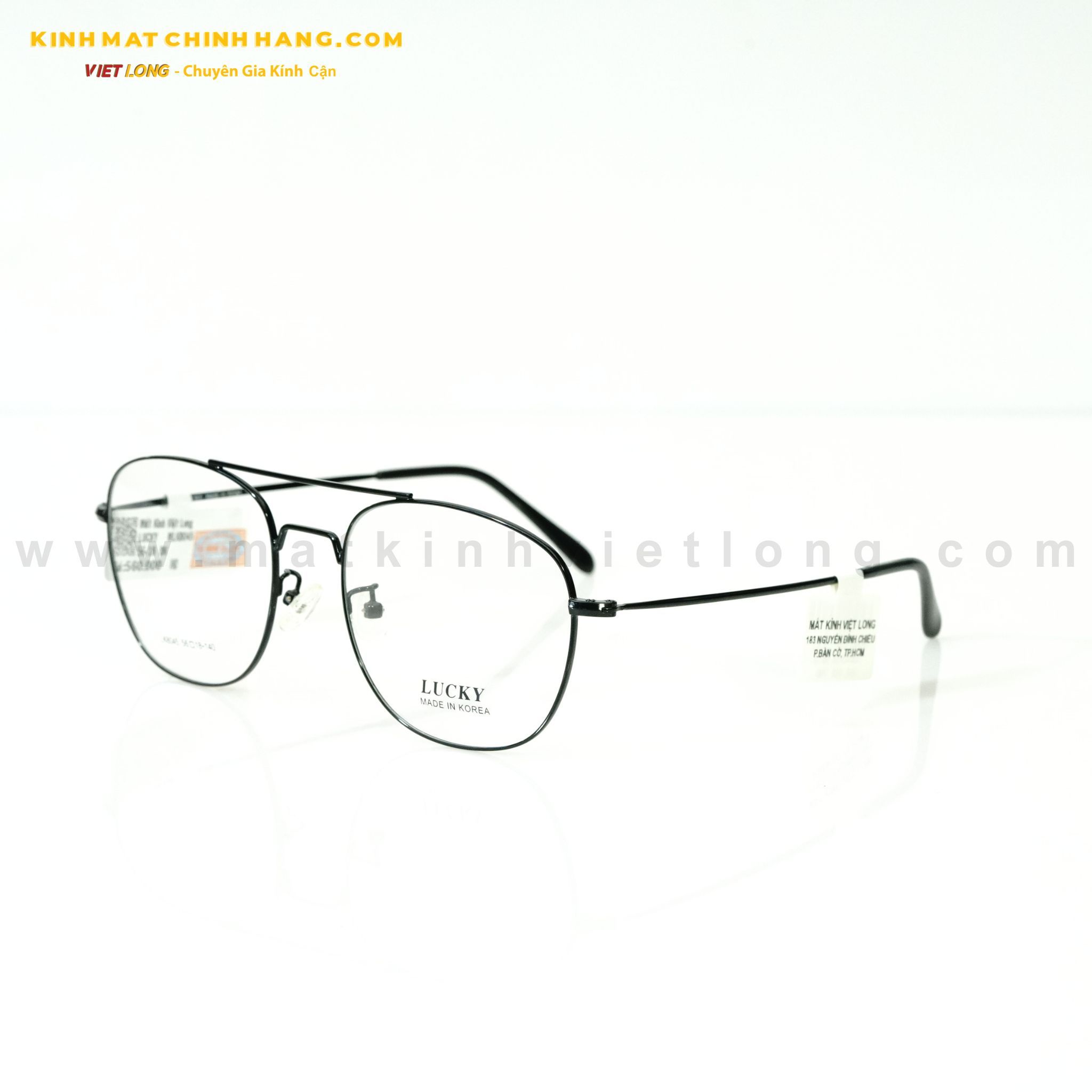  GỌNG KÍNH LUCKY LK8045-BK 56-18 