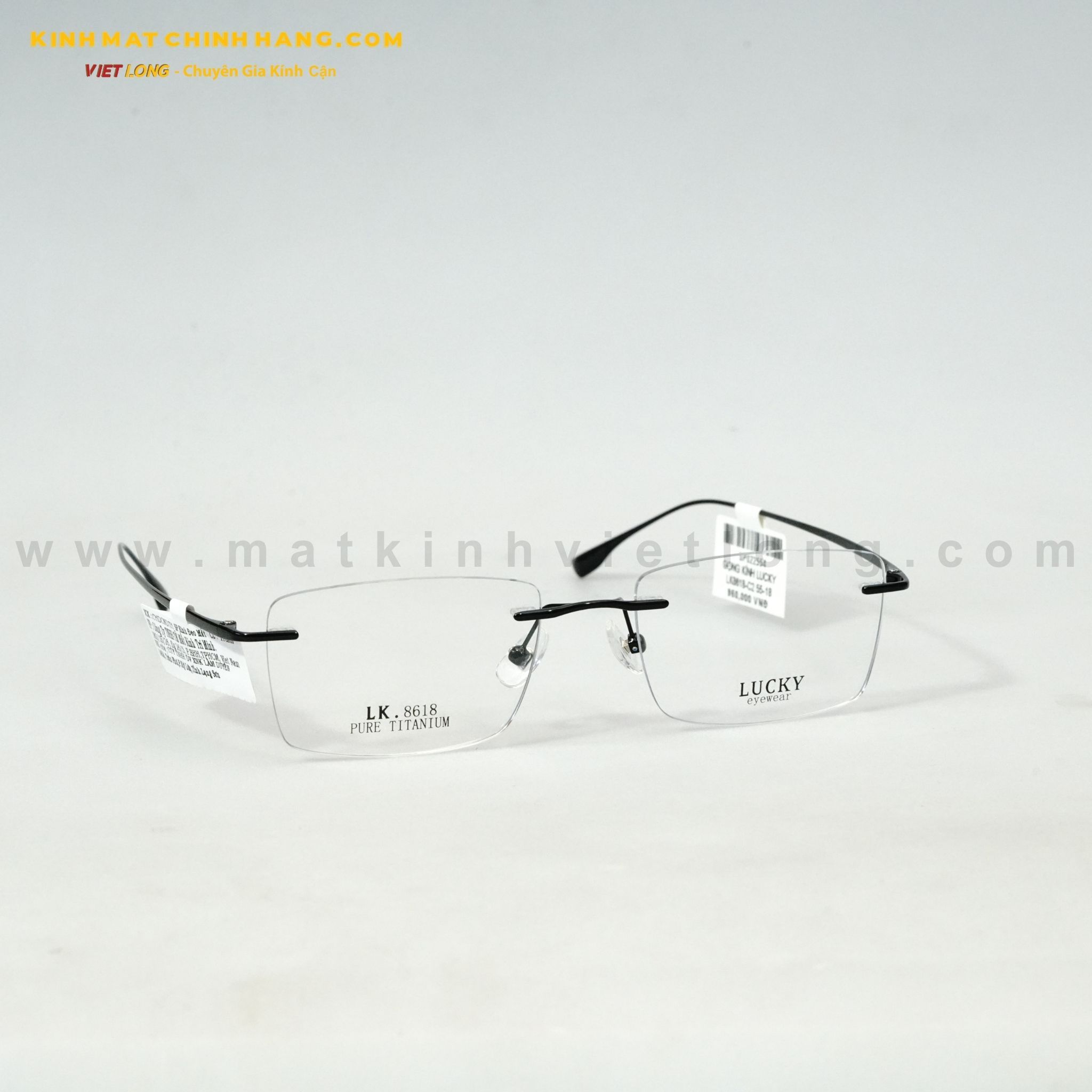  GỌNG KÍNH LUCKY LK8618-C2 55-18 