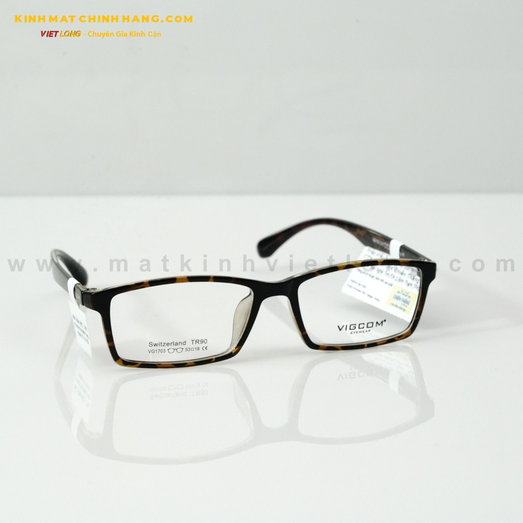  GỌNG KÍNH VIGCOM VG1703-C10 53-18 