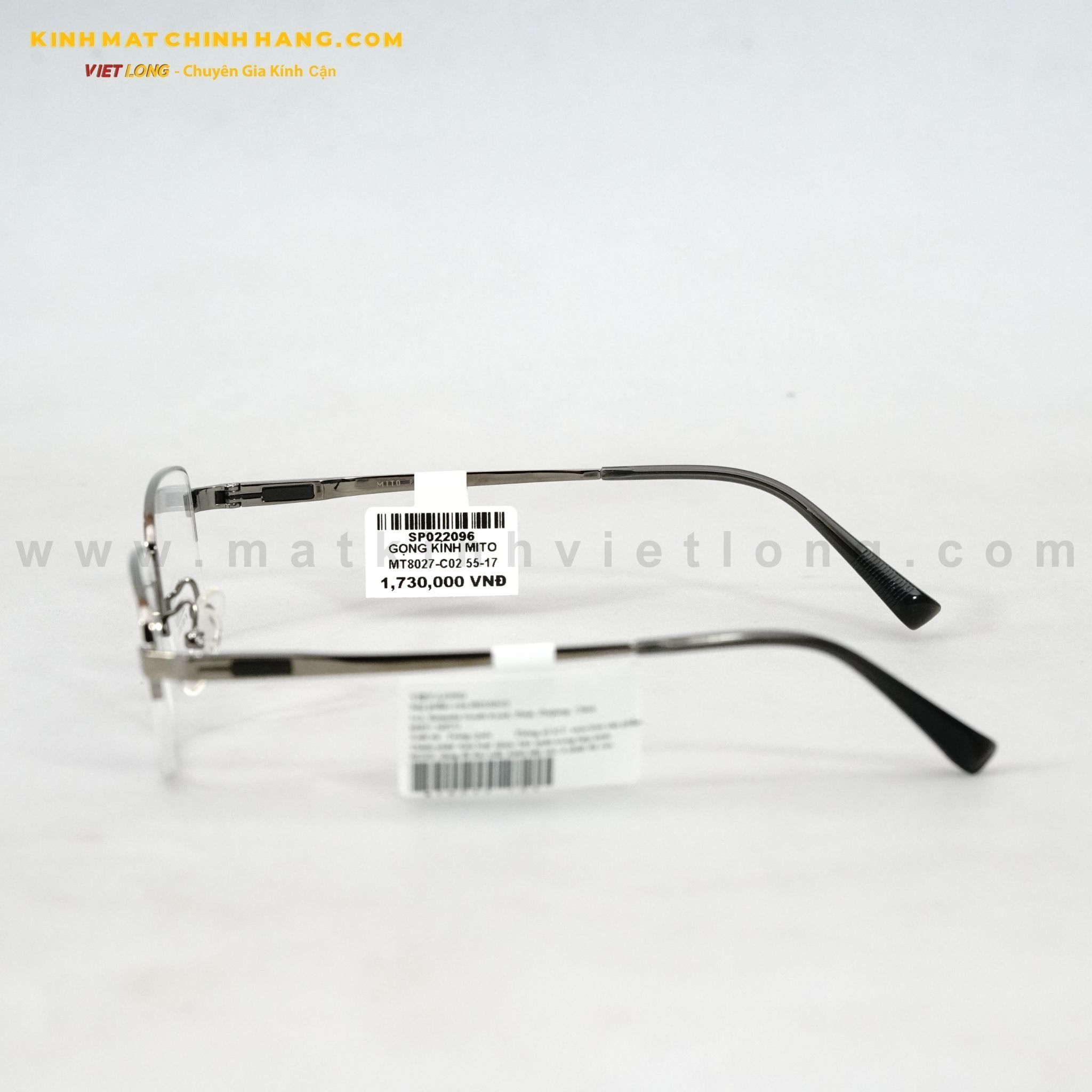  GỌNG KÍNH MITO MT8027-C02 55-17 