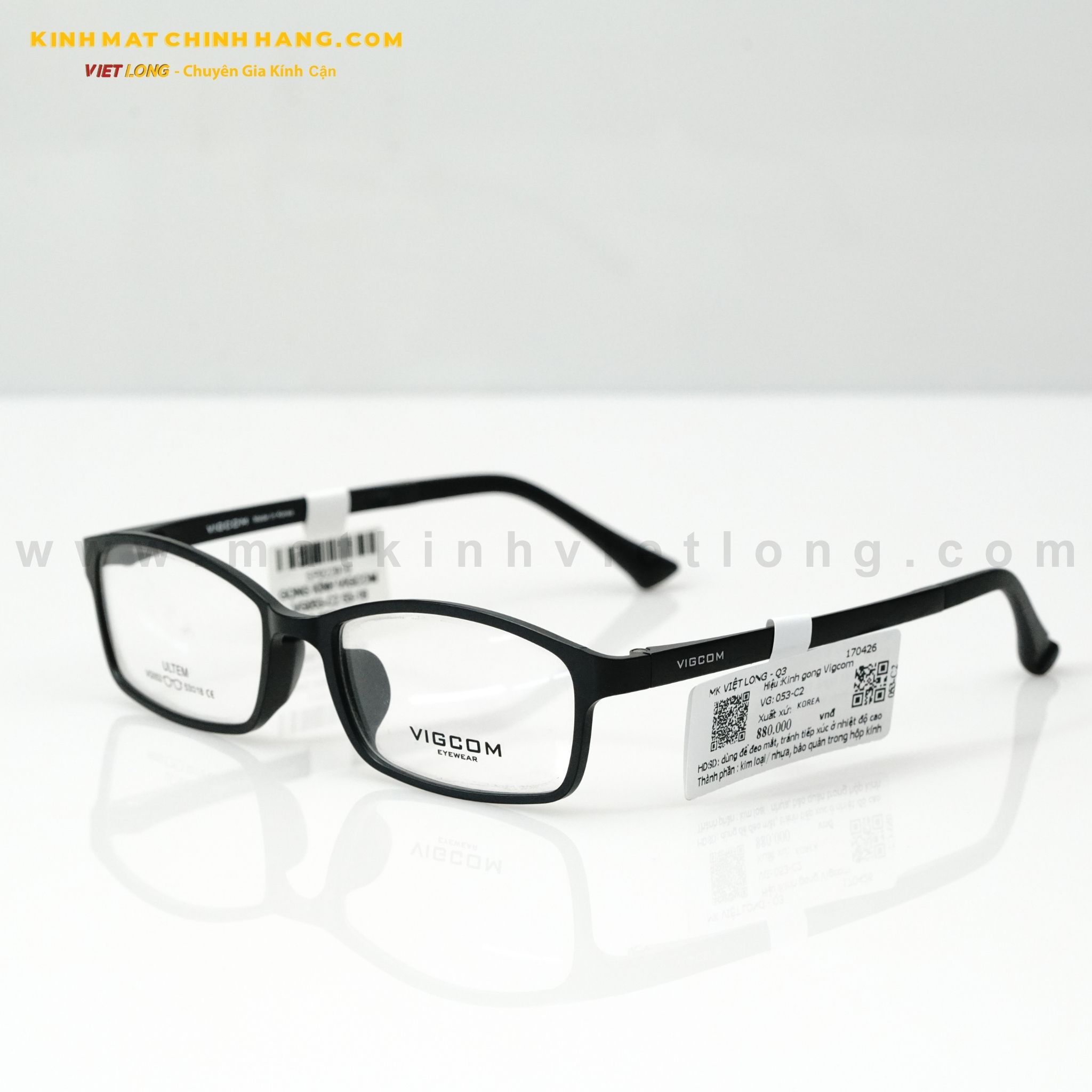 GỌNG KÍNH VIGCOM VG053-C2 53-18 