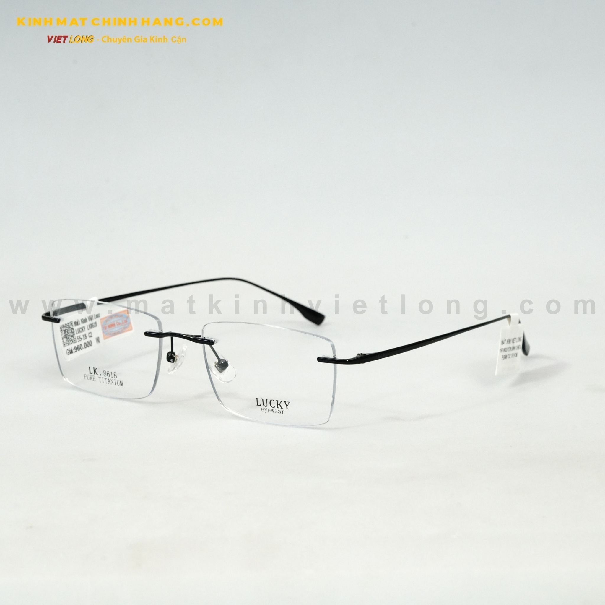  GỌNG KÍNH LUCKY LK8618-C2 55-18 