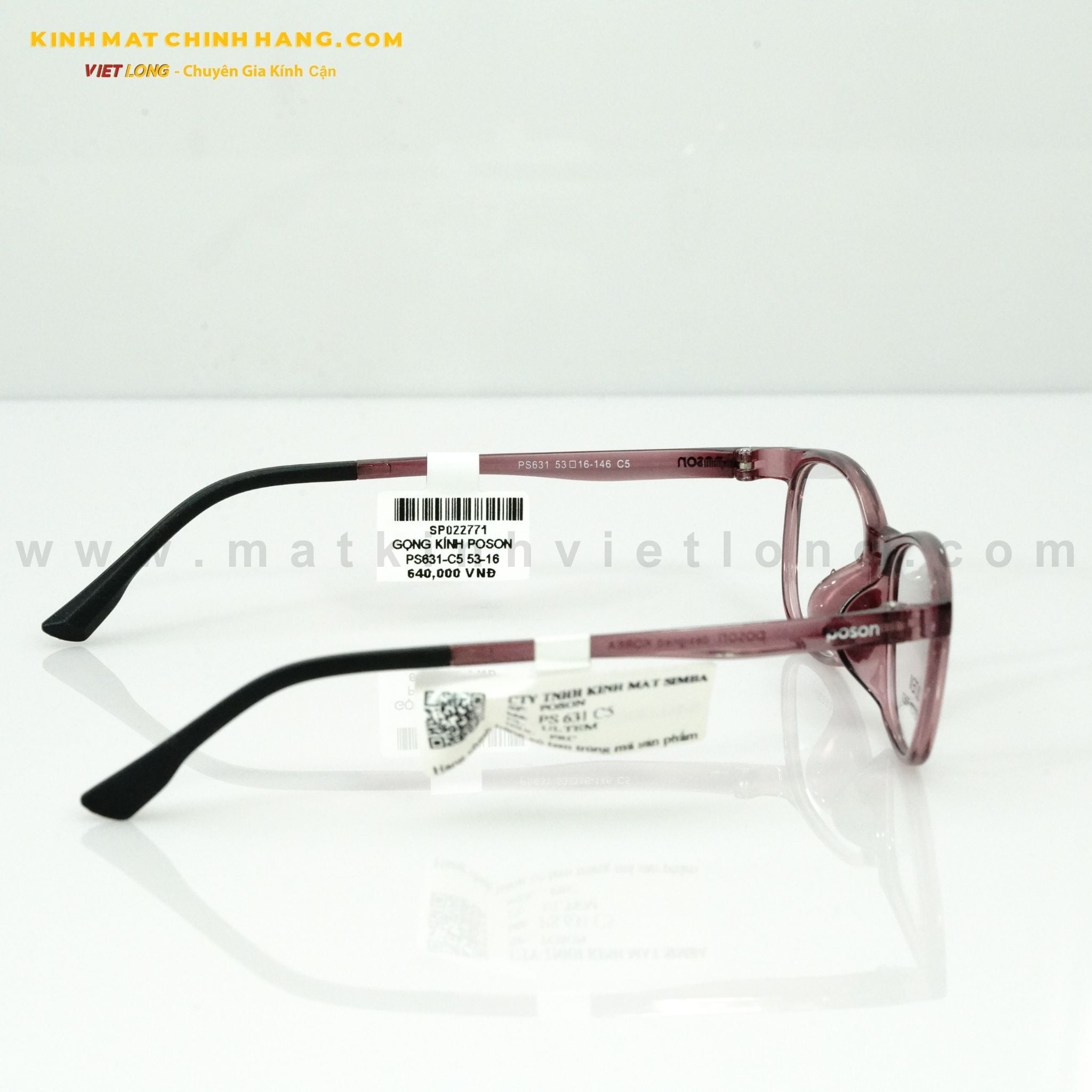  GỌNG KÍNH POSON PS631-C5 53-16 