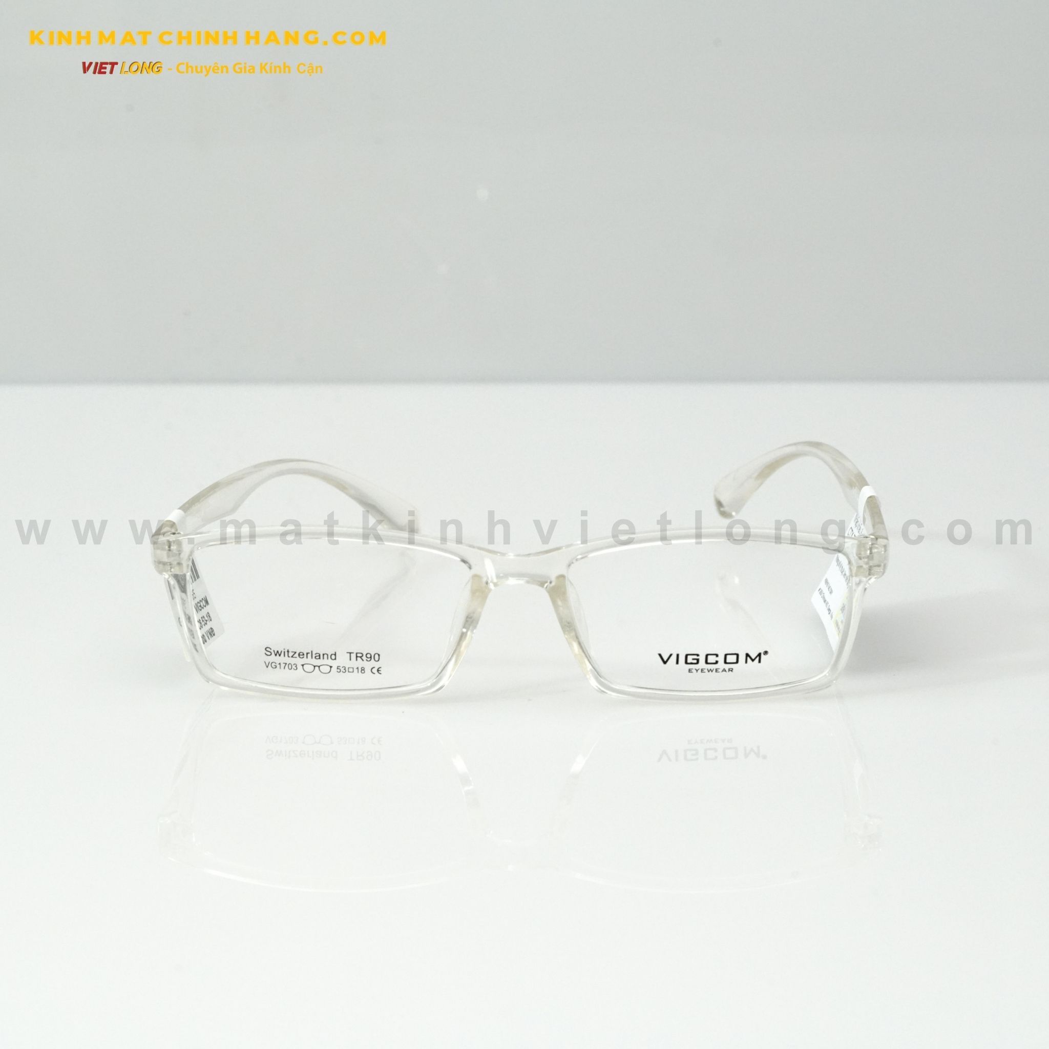  GỌNG KÍNH VIGCOM VG1703-C6 53-18 