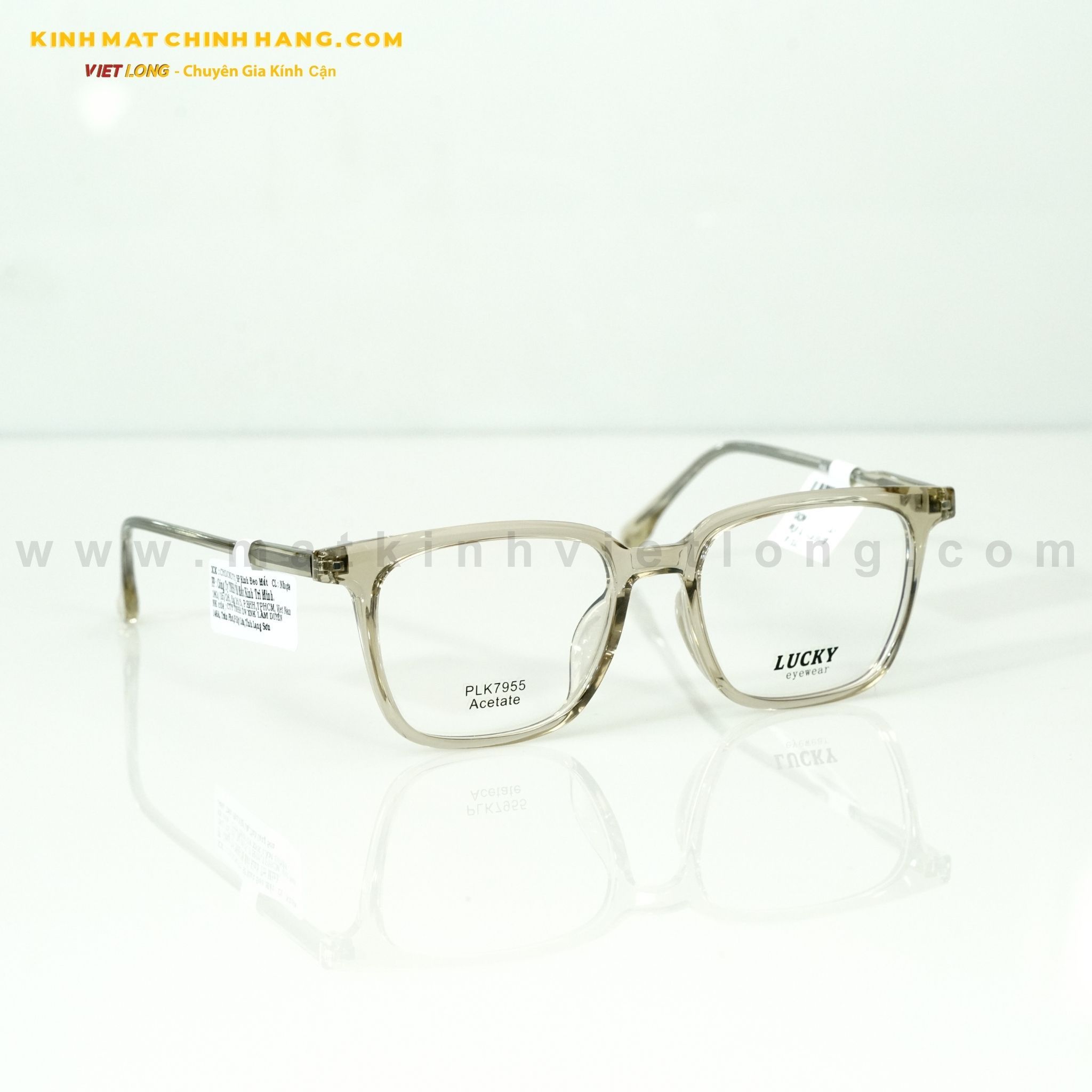  GỌNG KÍNH LUCKY PLK7955-C6 51-18 