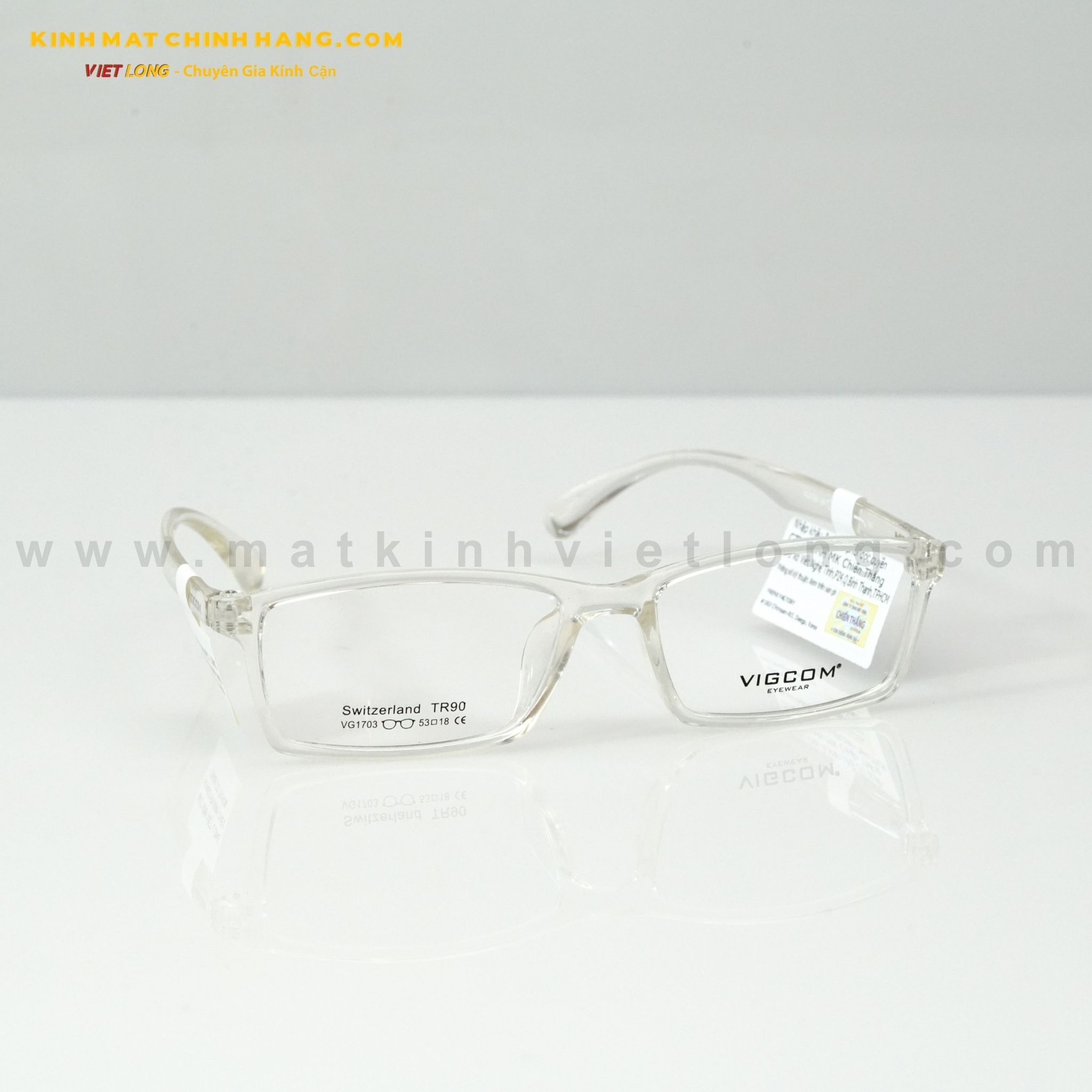  GỌNG KÍNH VIGCOM VG1703-C6 53-18 