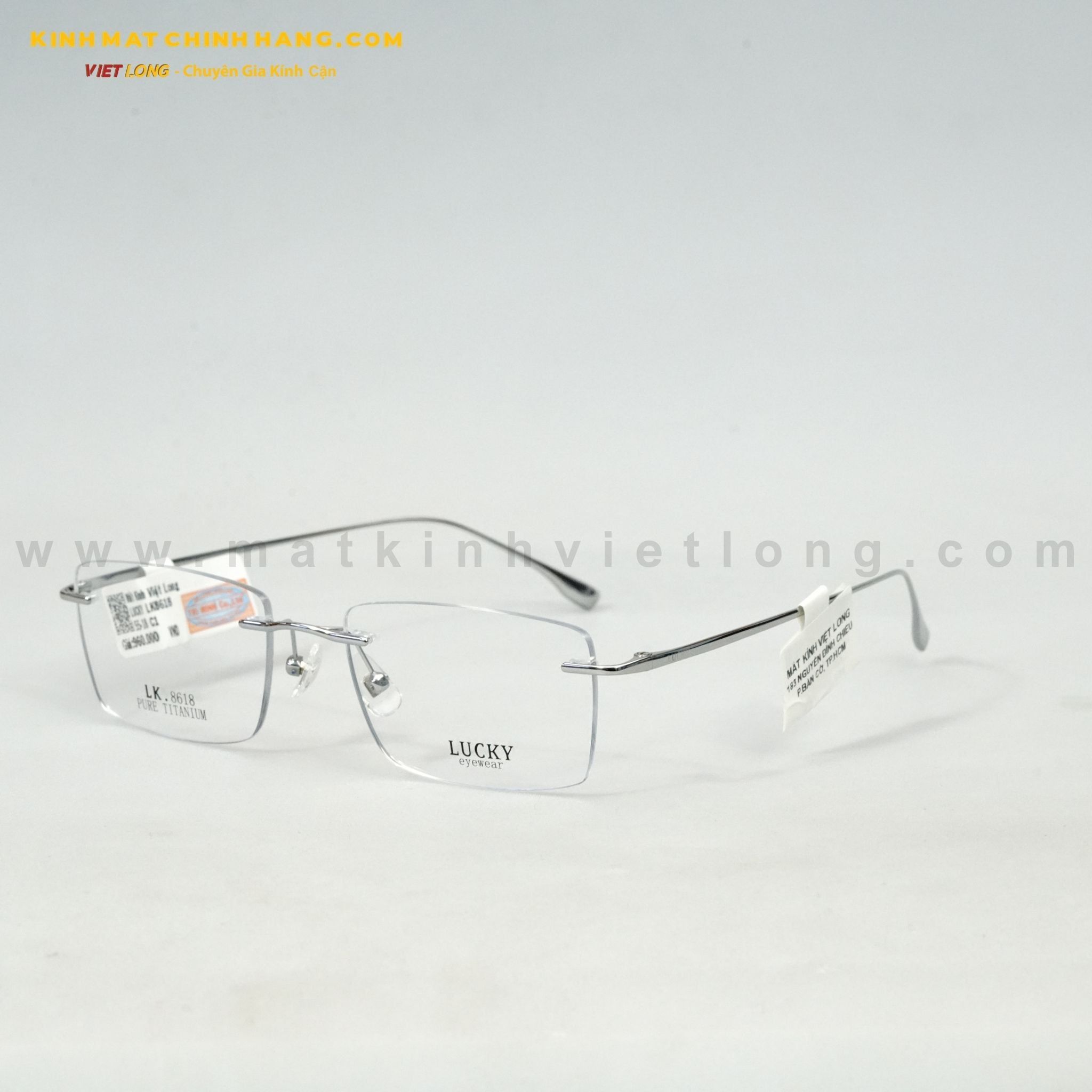  GỌNG KÍNH LUCKY LK8618-C1 55-18 