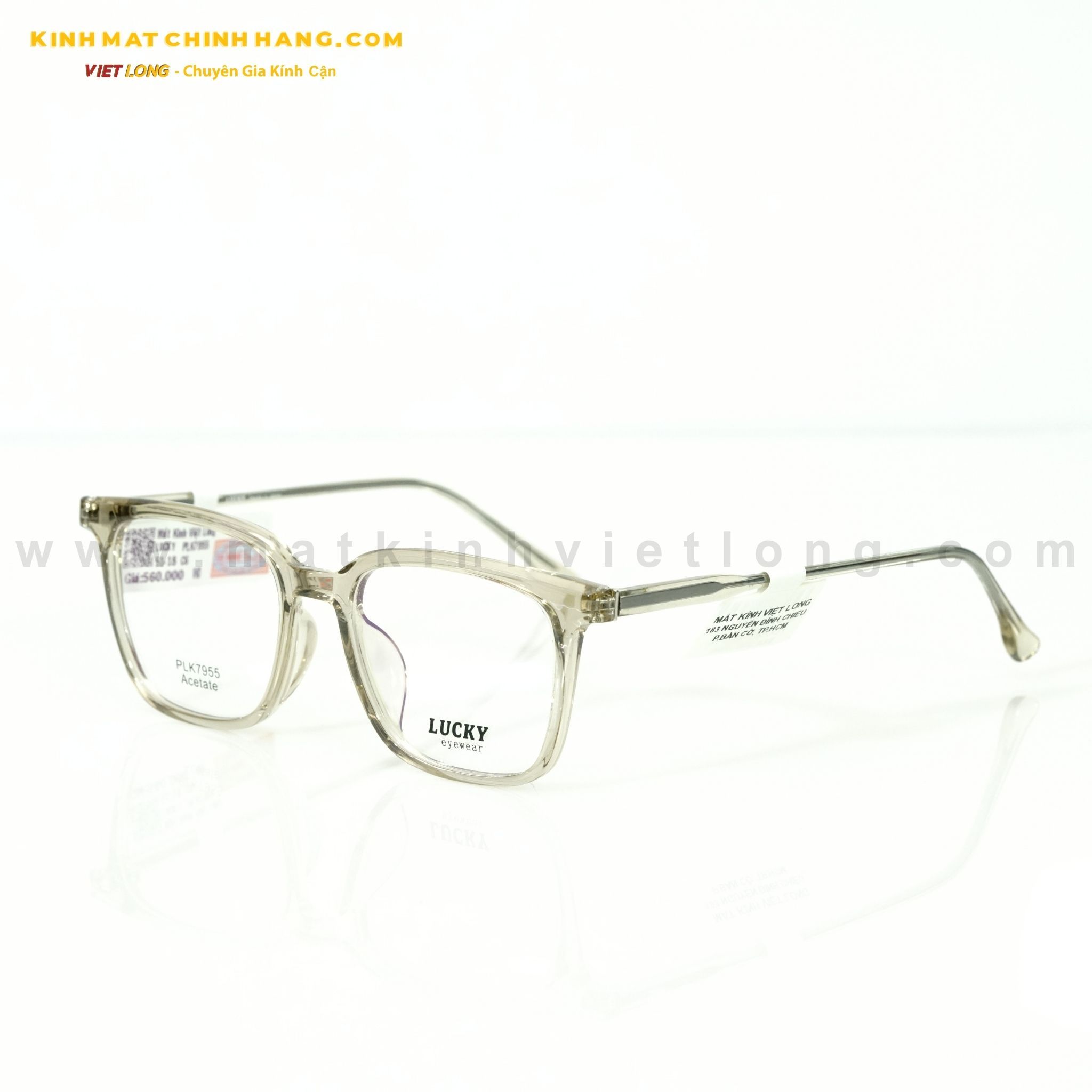  GỌNG KÍNH LUCKY PLK7955-C6 51-18 