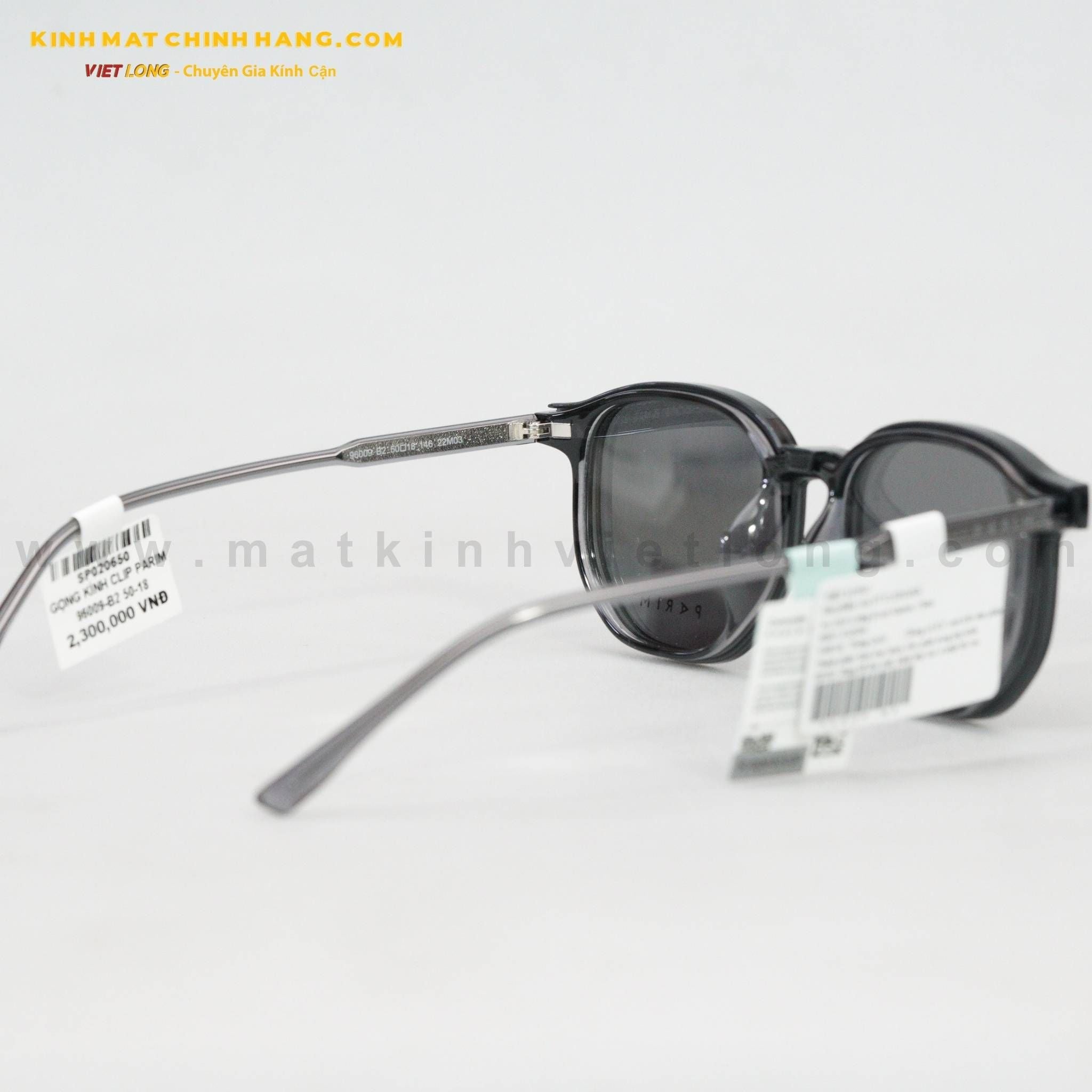  GỌNG KÍNH CLIP PARIM 96009-B2 50-18 