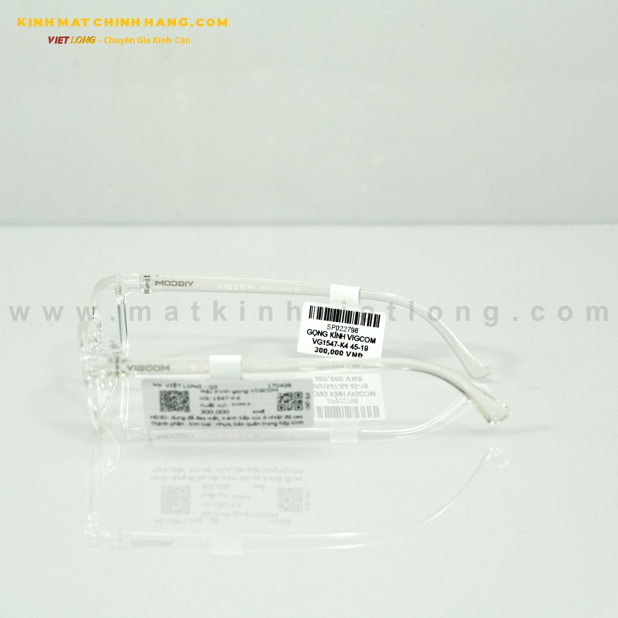  GỌNG KÍNH VIGCOM VG1547-K4 45-19 