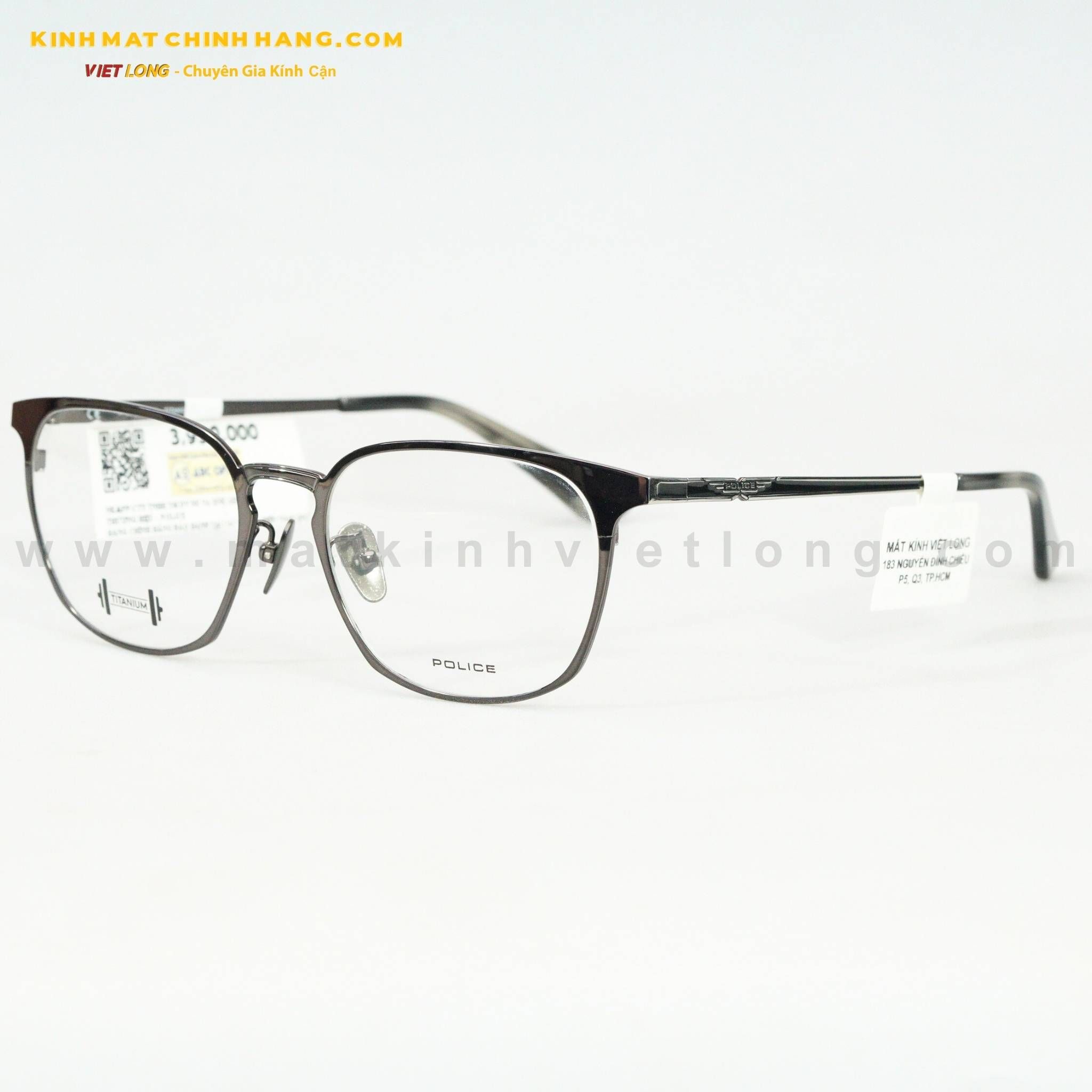  GỌNG KÍNH POLICE VPL992J-530568 53-18 