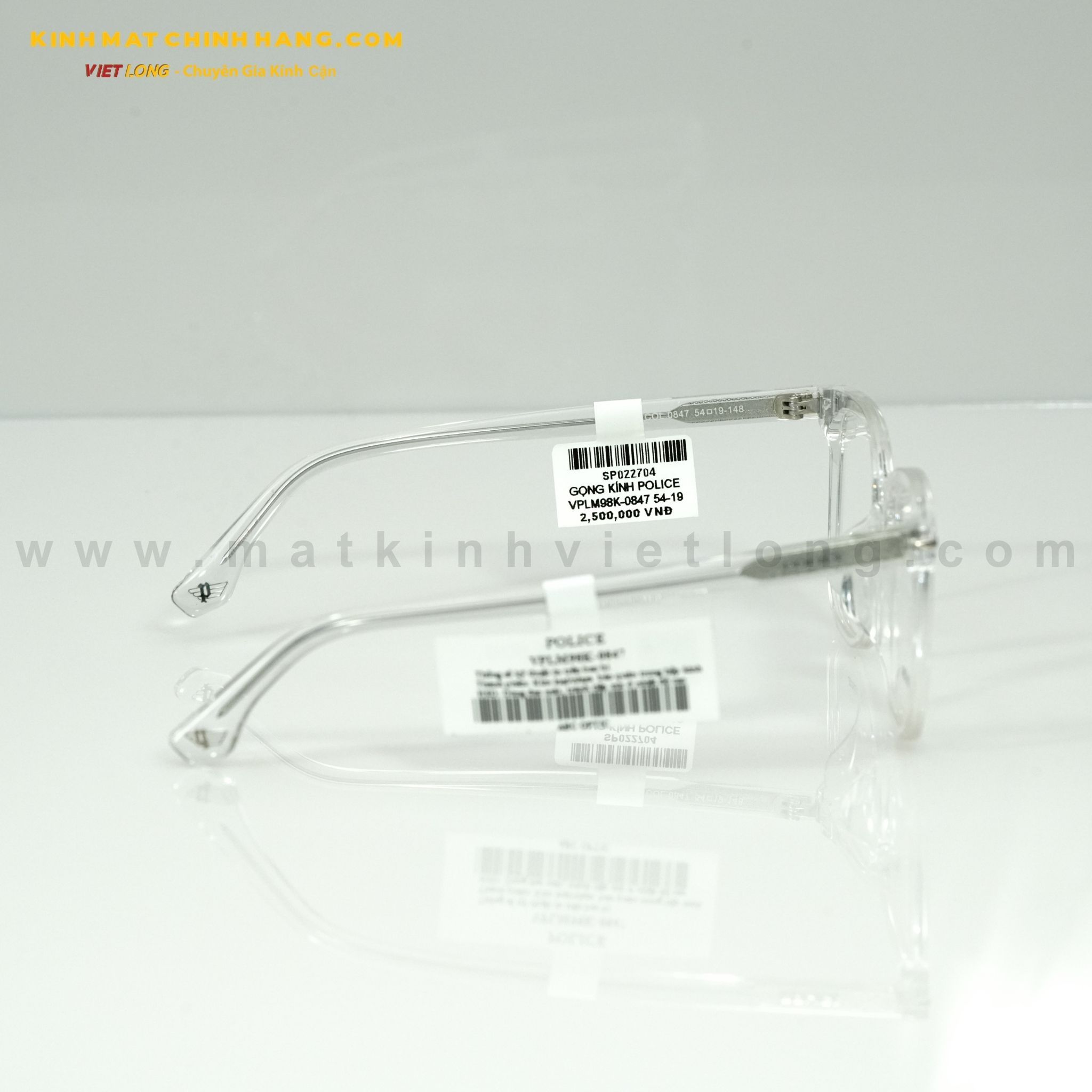  GỌNG KÍNH POLICE VPLM98K-0847 54-19 