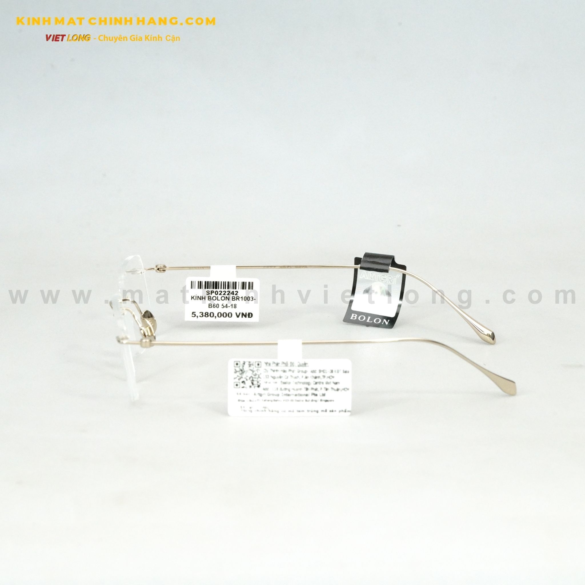  GỌNG KÍNH BOLON BR1003-B60 54-18 