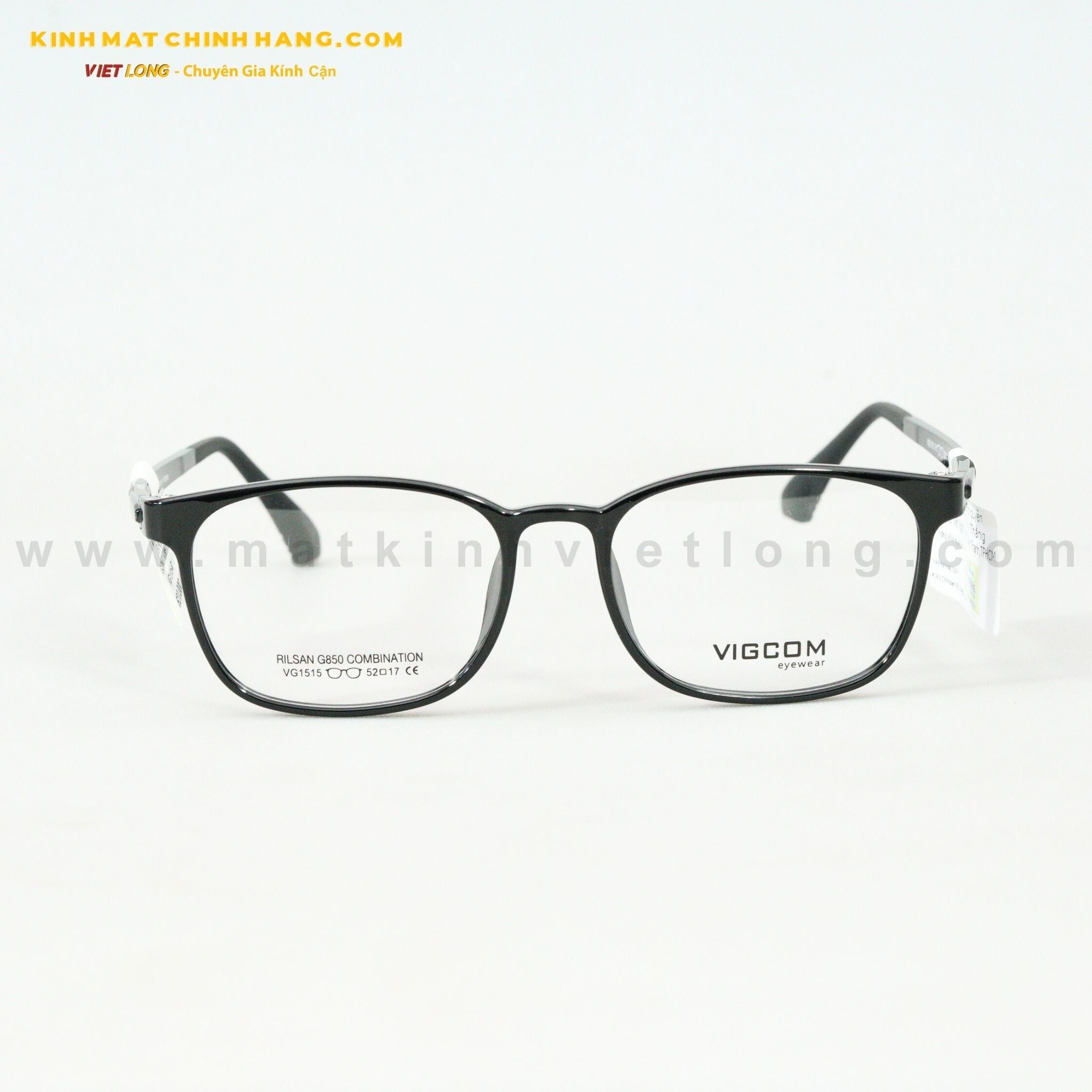  GỌNG KÍNH VIGCOM VG1515-R1 52-17 