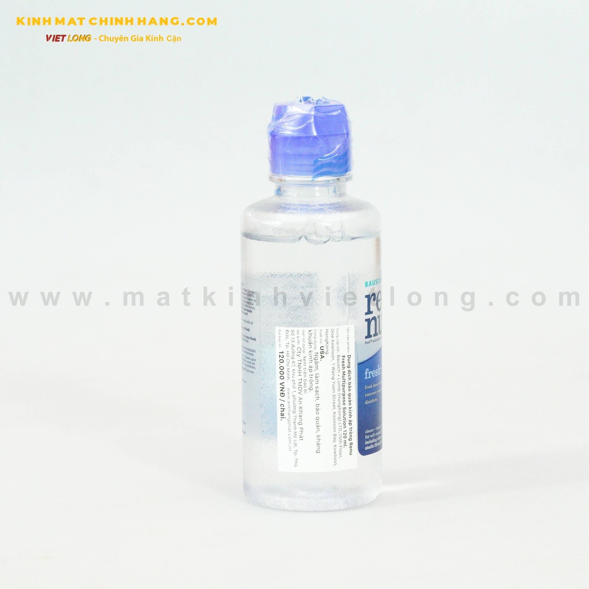  NƯỚC NGÂM RENU 120ml (Chai) 