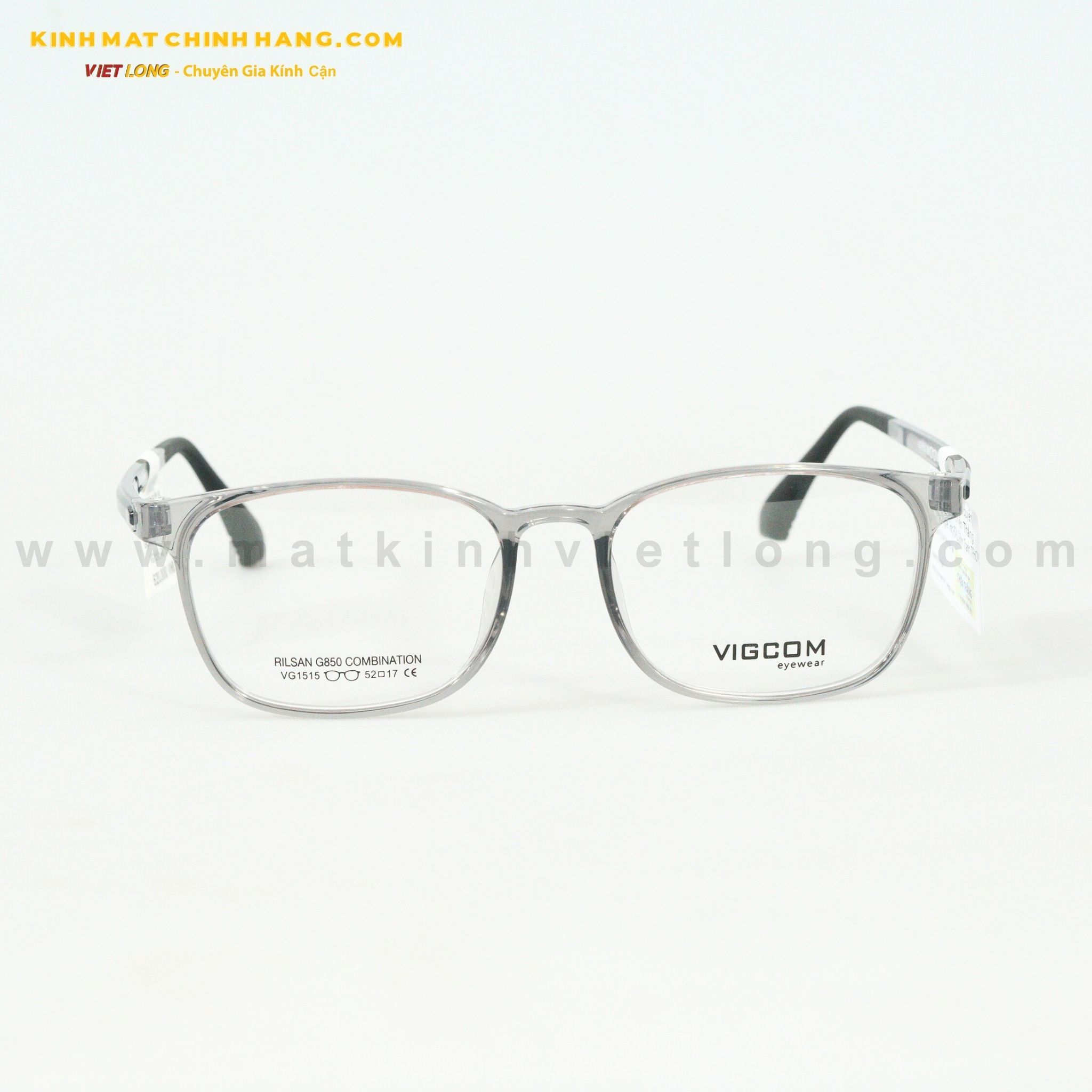  GỌNG KÍNH VIGCOM VG1515-R8 52-17 