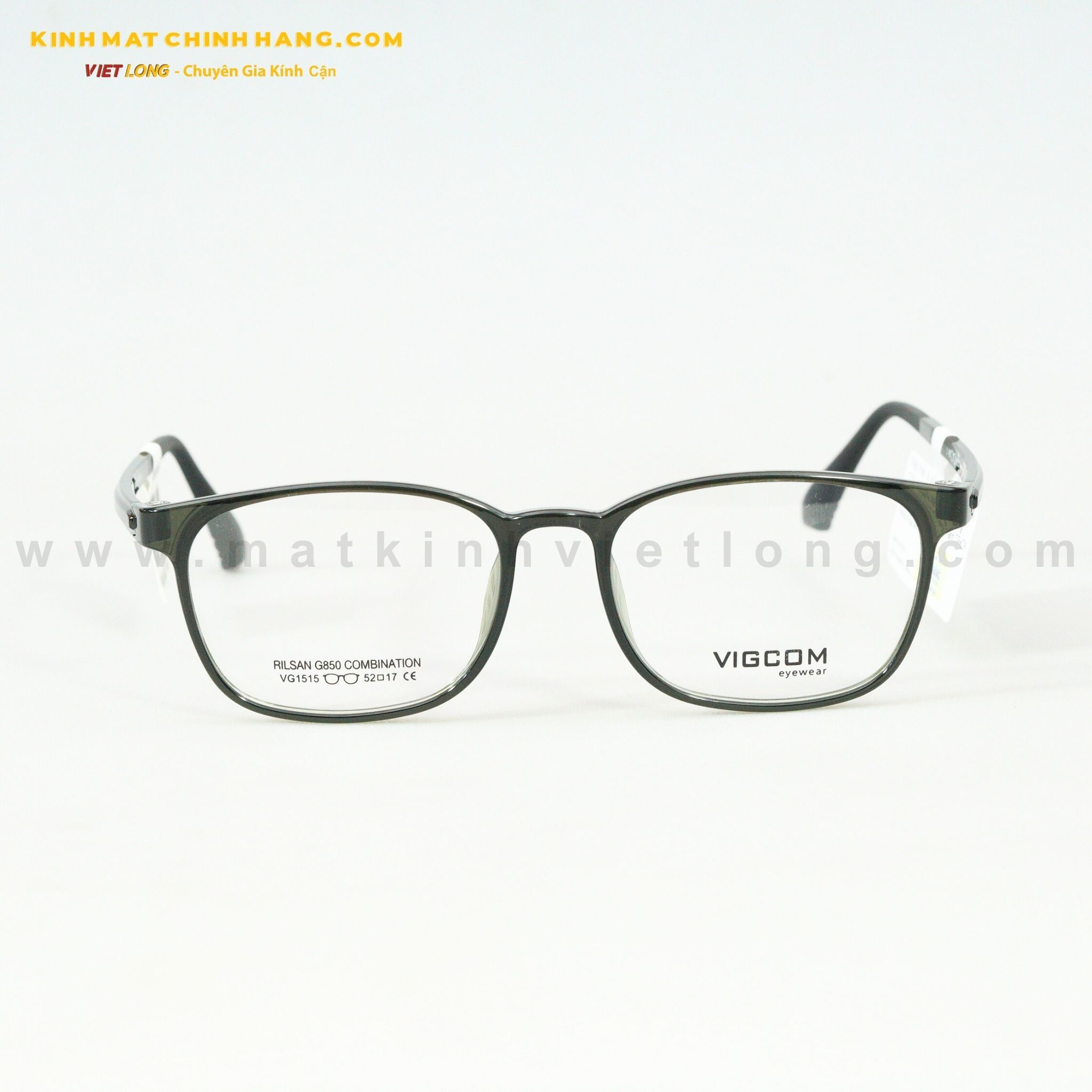  GỌNG KÍNH VIGCOM VG1515-R9 52-17 