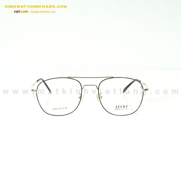  GỌNG KÍNH LUCKY LK8045-BK/GP 56-18 