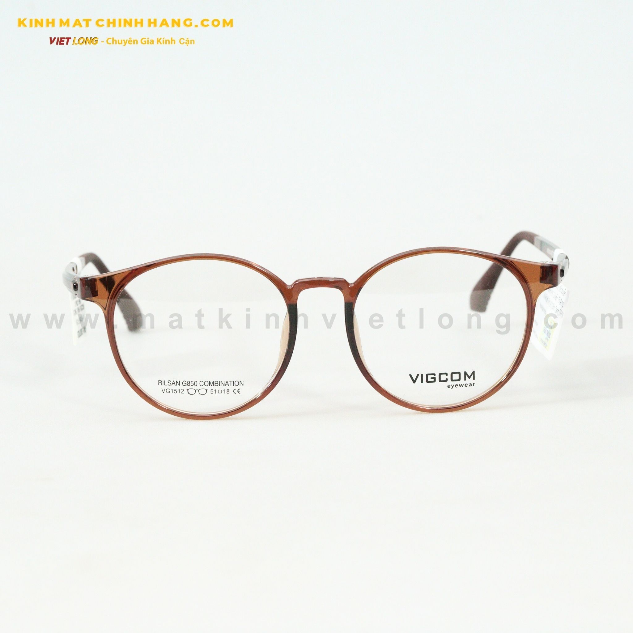  GỌNG KÍNH VIGCOM VG1512-R4 51-18 