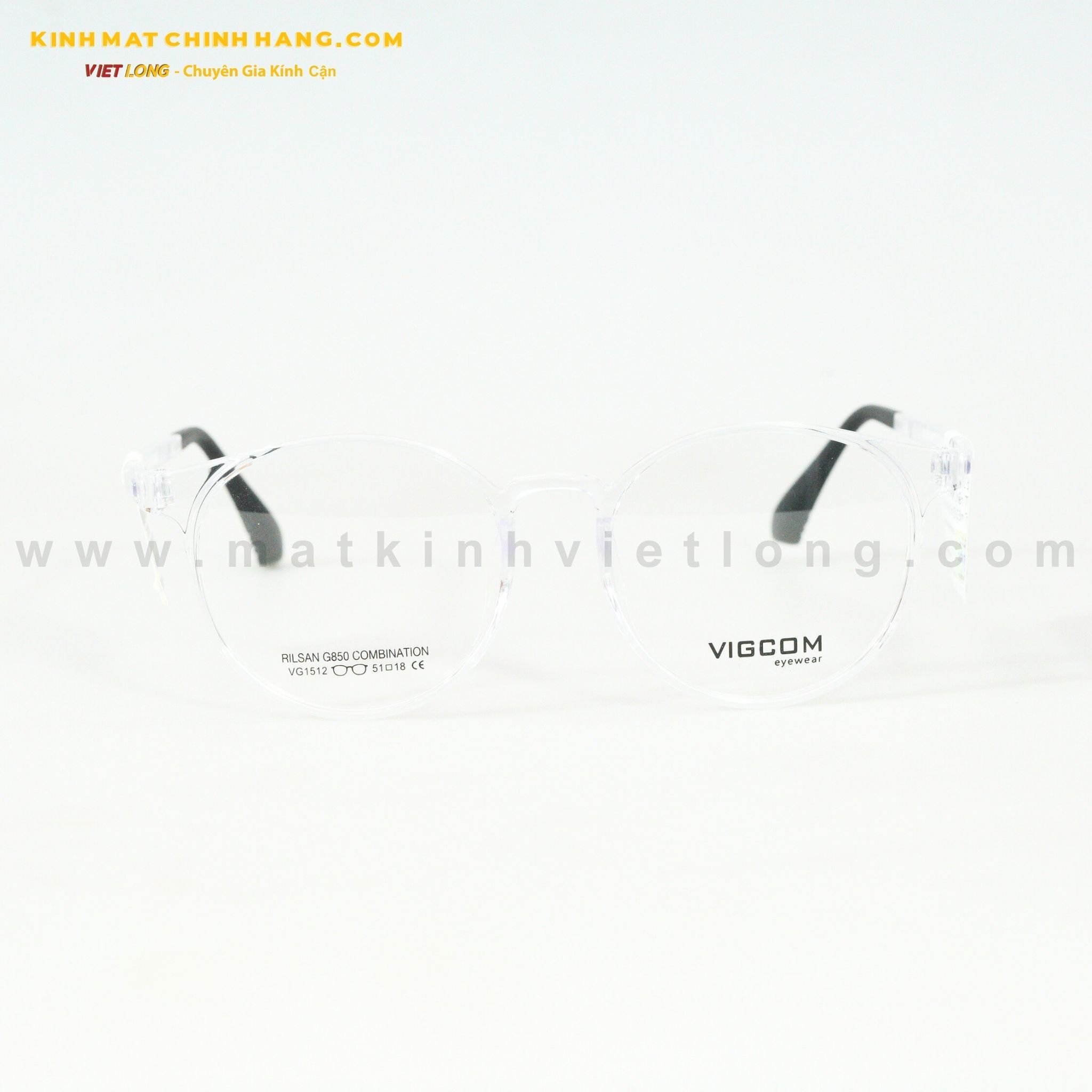 GỌNG KÍNH VIGCOM VG1512-R7 51-18 