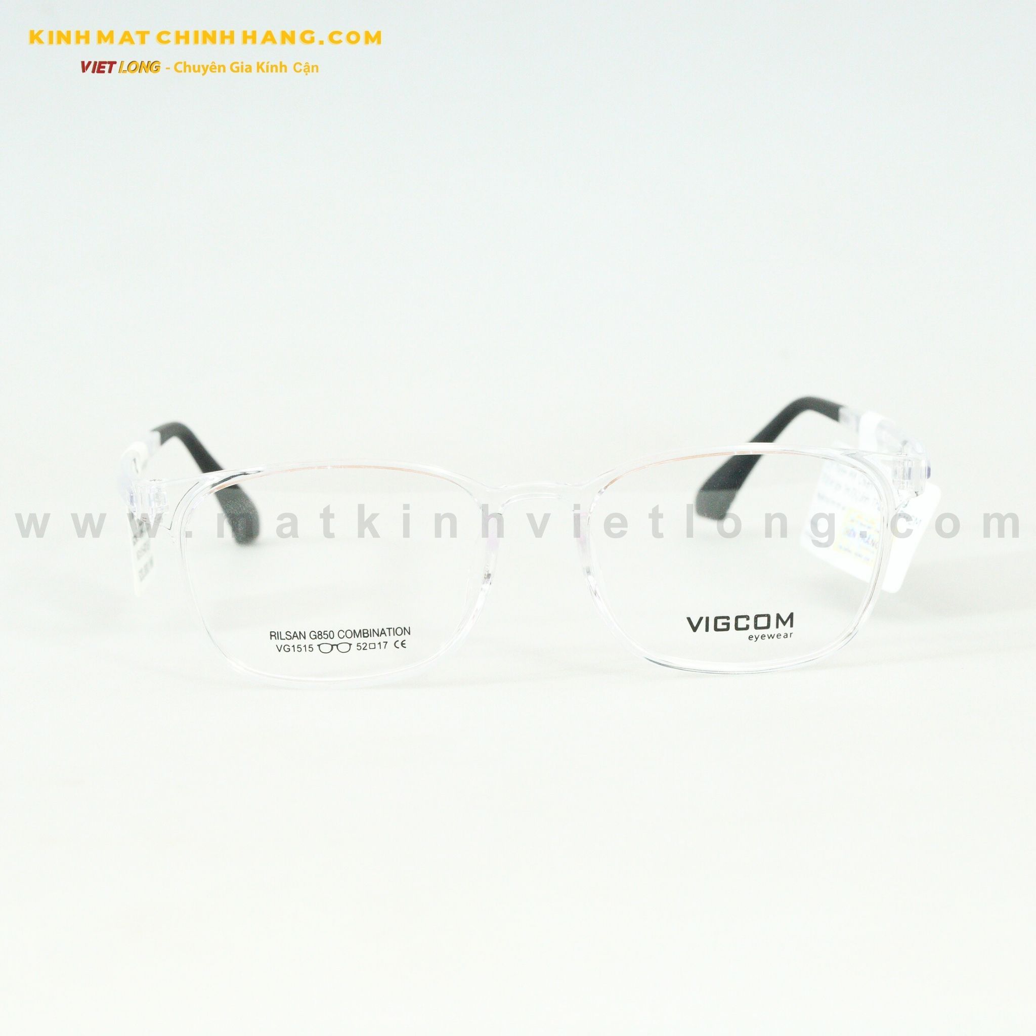  GỌNG KÍNH VIGCOM VG1515-R7 52-17 