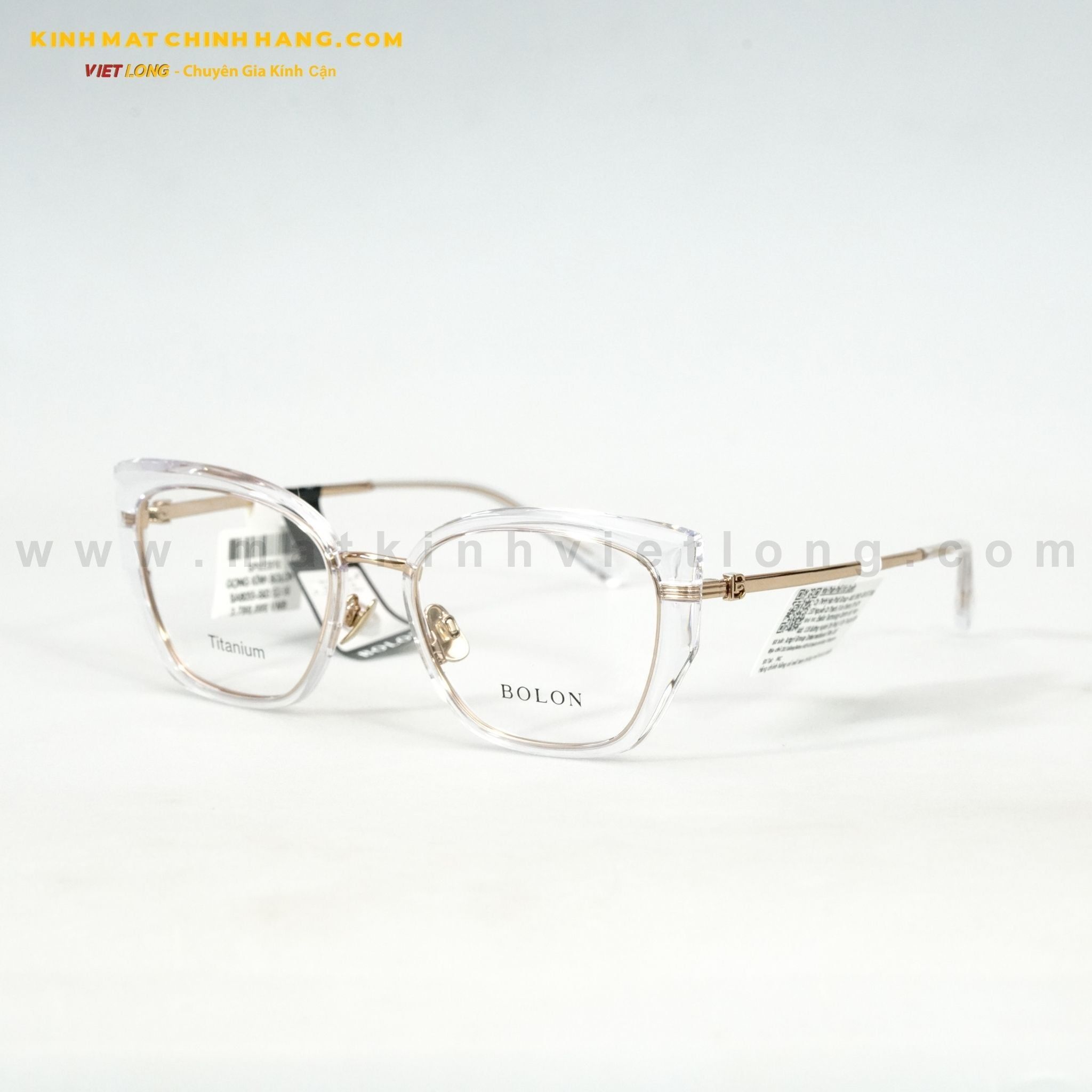  GỌNG KÍNH BOLON BA6055-B93 52-19 