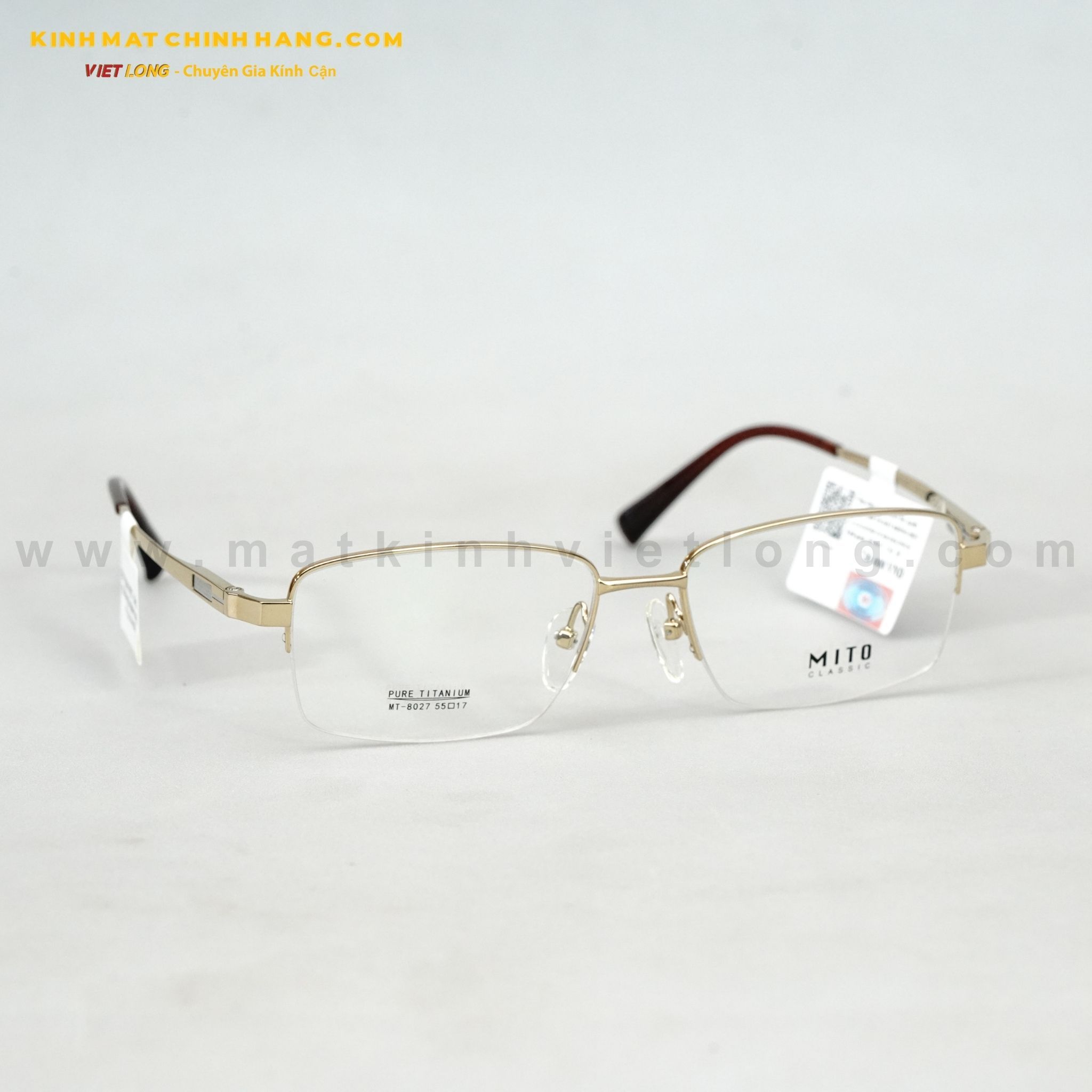  GỌNG KÍNH MITO MT8027-C01 55-17 