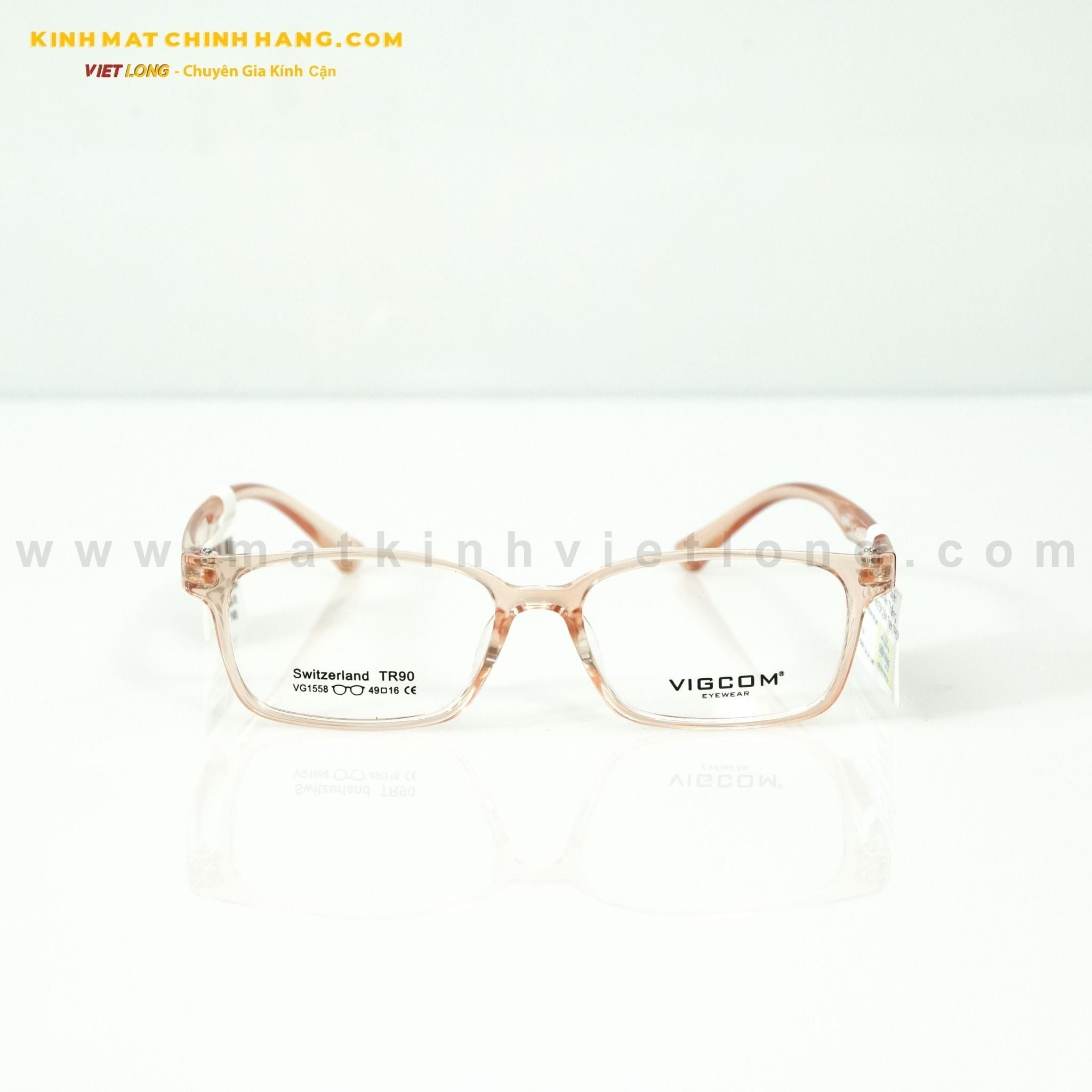  GỌNG KÍNH VIGCOM VG1558-K8 49-16 