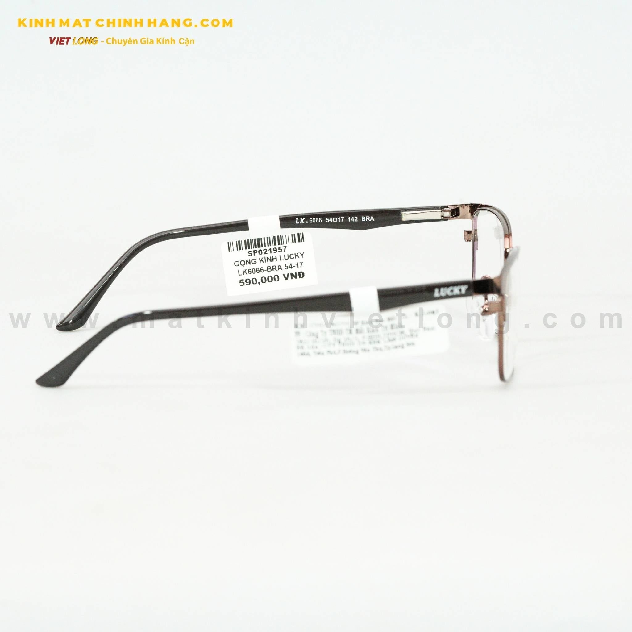  GỌNG KÍNH LUCKY LK6066-BRA 54-17 